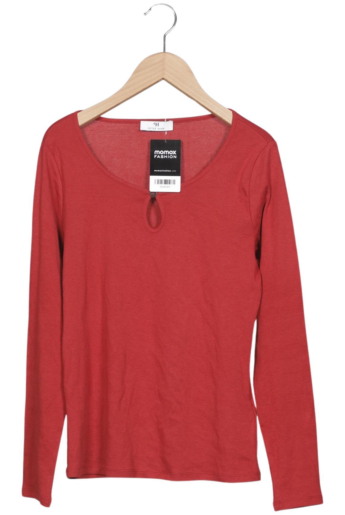 

Peter Hahn Damen Langarmshirt, rot, Gr. 38