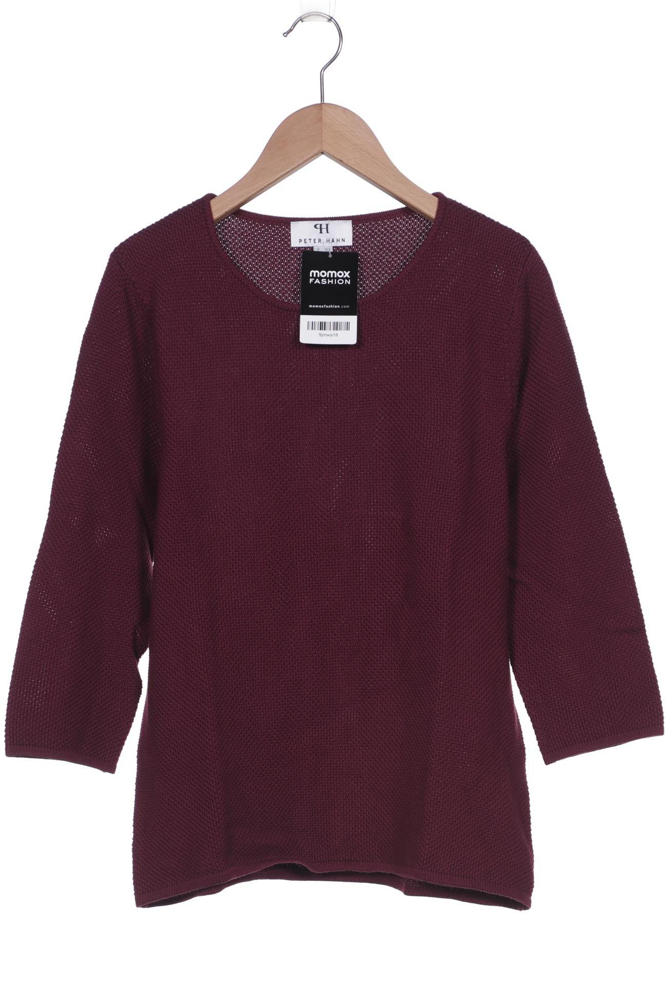 

Peter Hahn Damen Pullover, bordeaux, Gr. 42