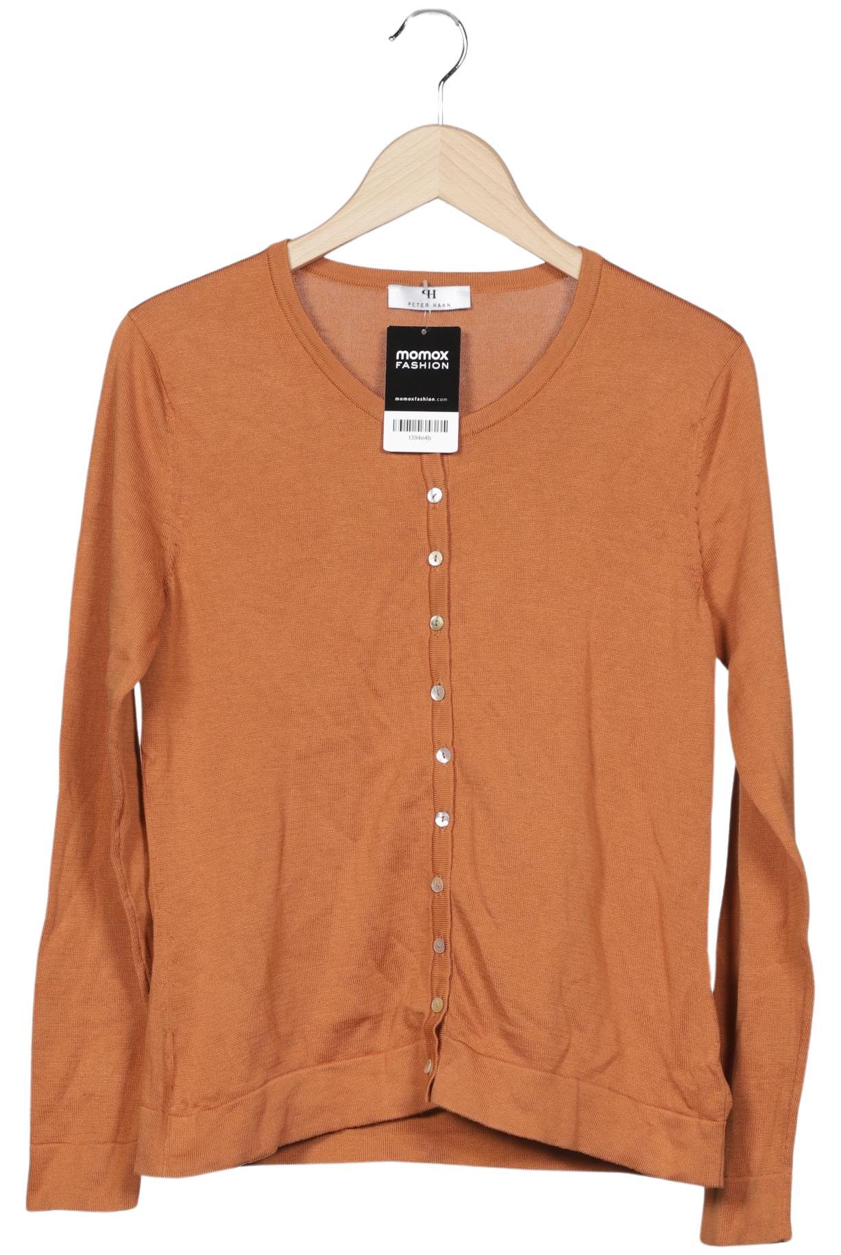 

Peter Hahn Damen Strickjacke, orange, Gr. 40