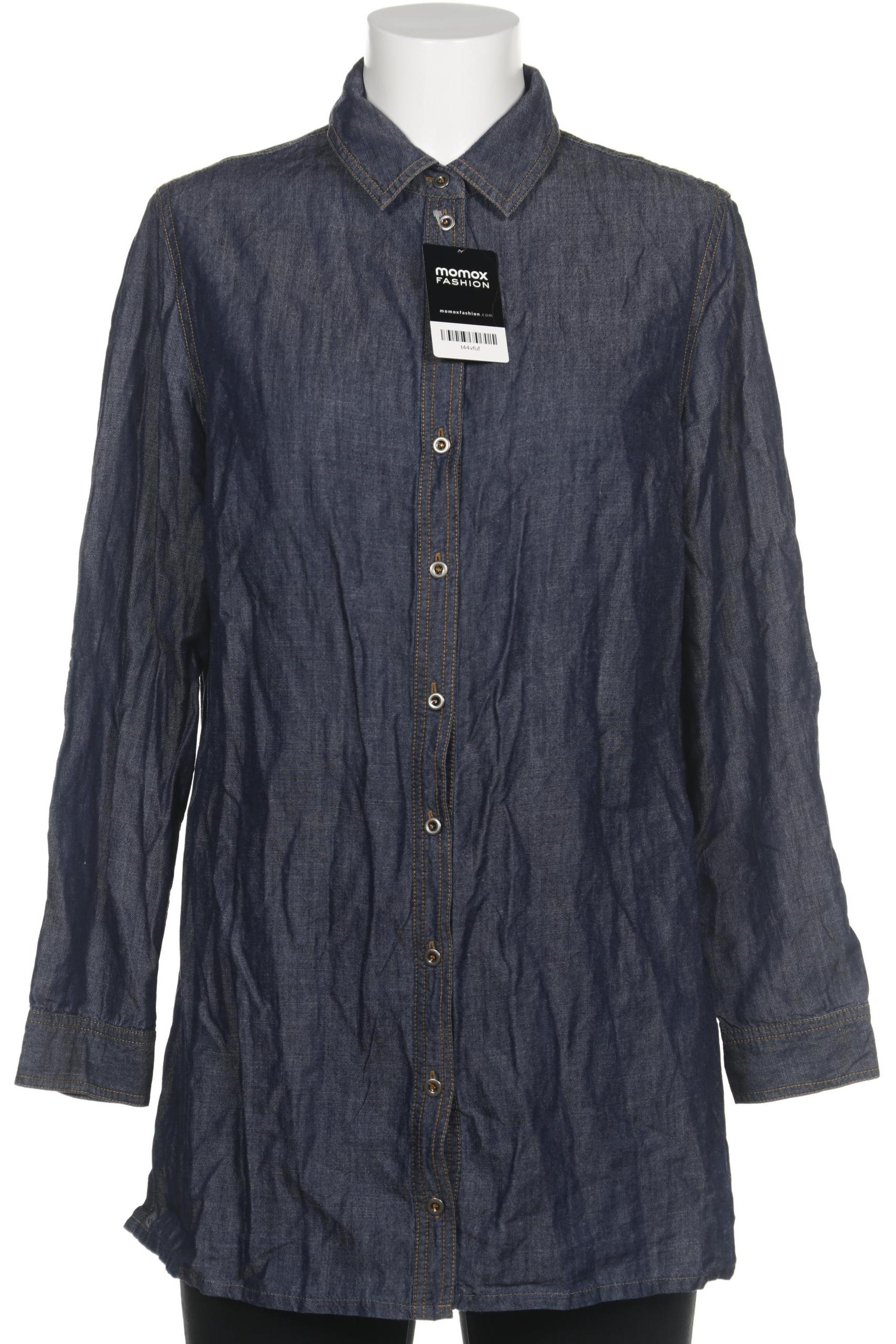 

Peter Hahn Damen Bluse, marineblau, Gr. 42