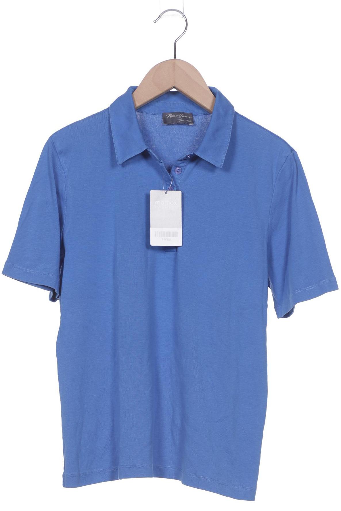 

Peter Hahn Damen Poloshirt, blau, Gr. 40