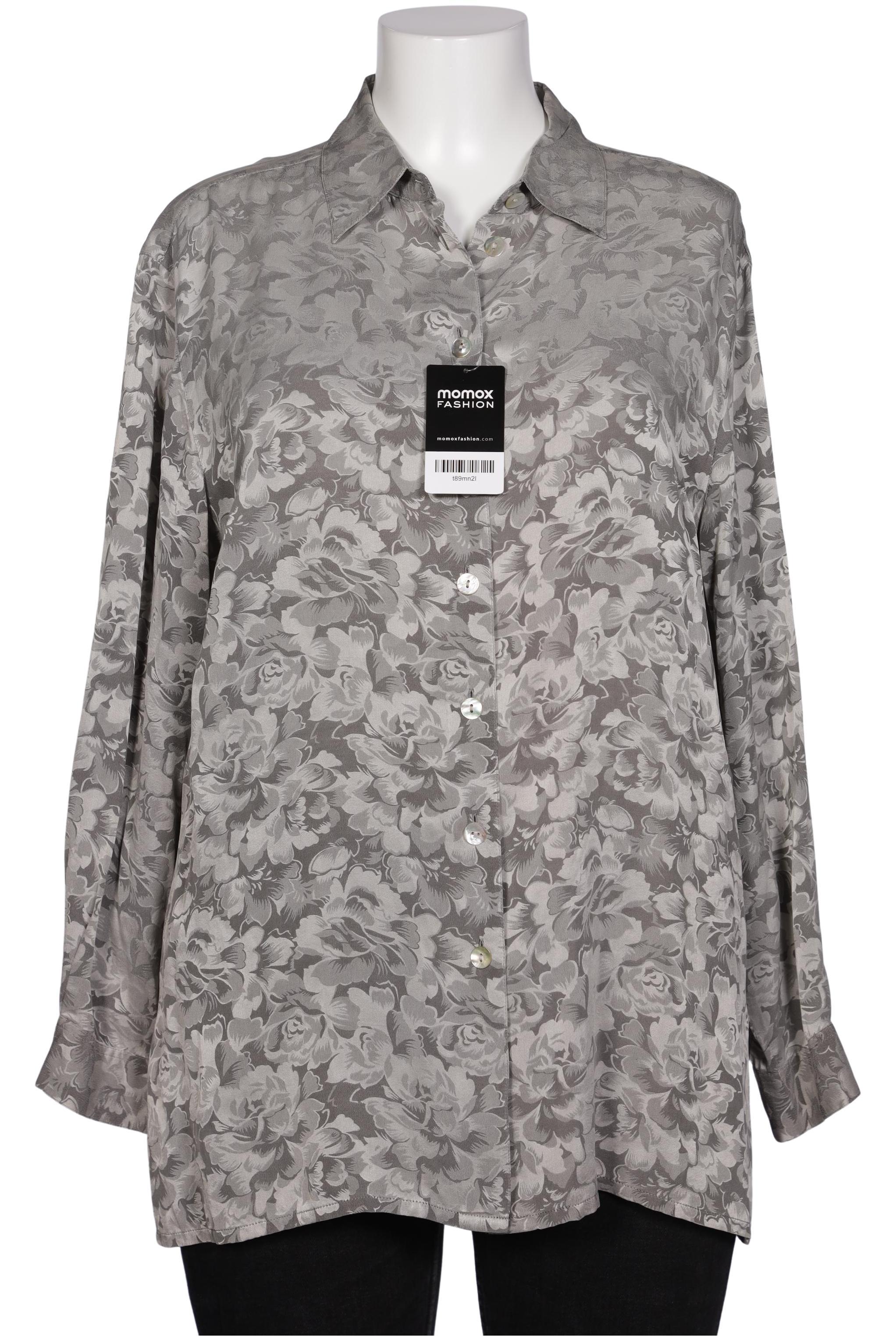 

Peter Hahn Damen Bluse, grau, Gr. 46