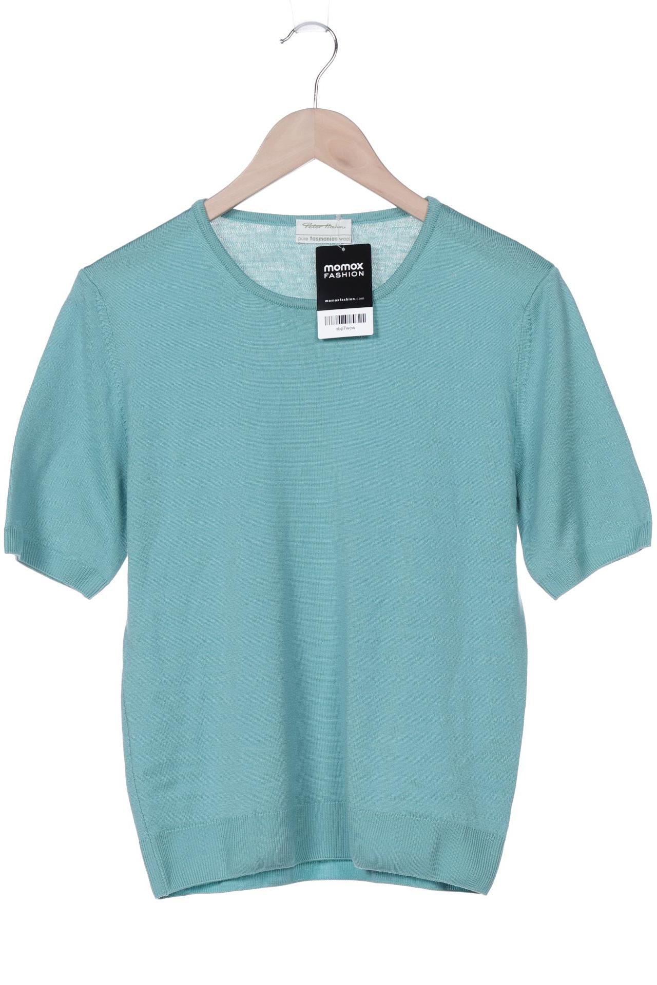 

Peter Hahn Damen Pullover, türkis, Gr. 38
