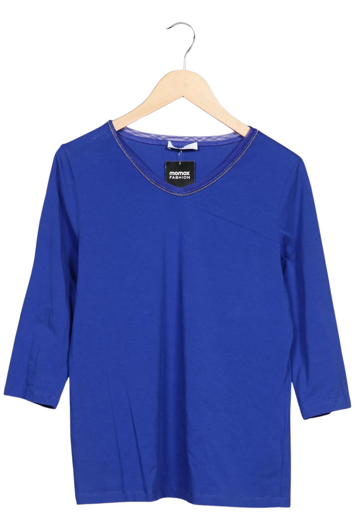 

Peter Hahn Damen Langarmshirt, blau, Gr. 42