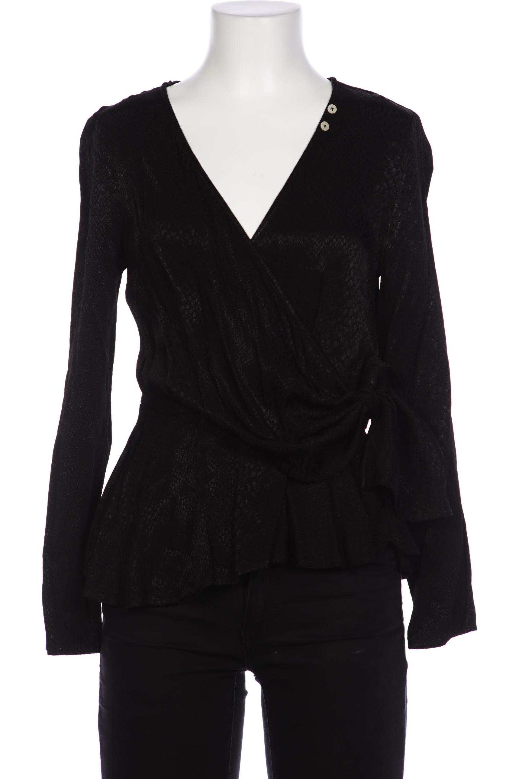 

Peter Hahn Damen Bluse, schwarz, Gr. 46