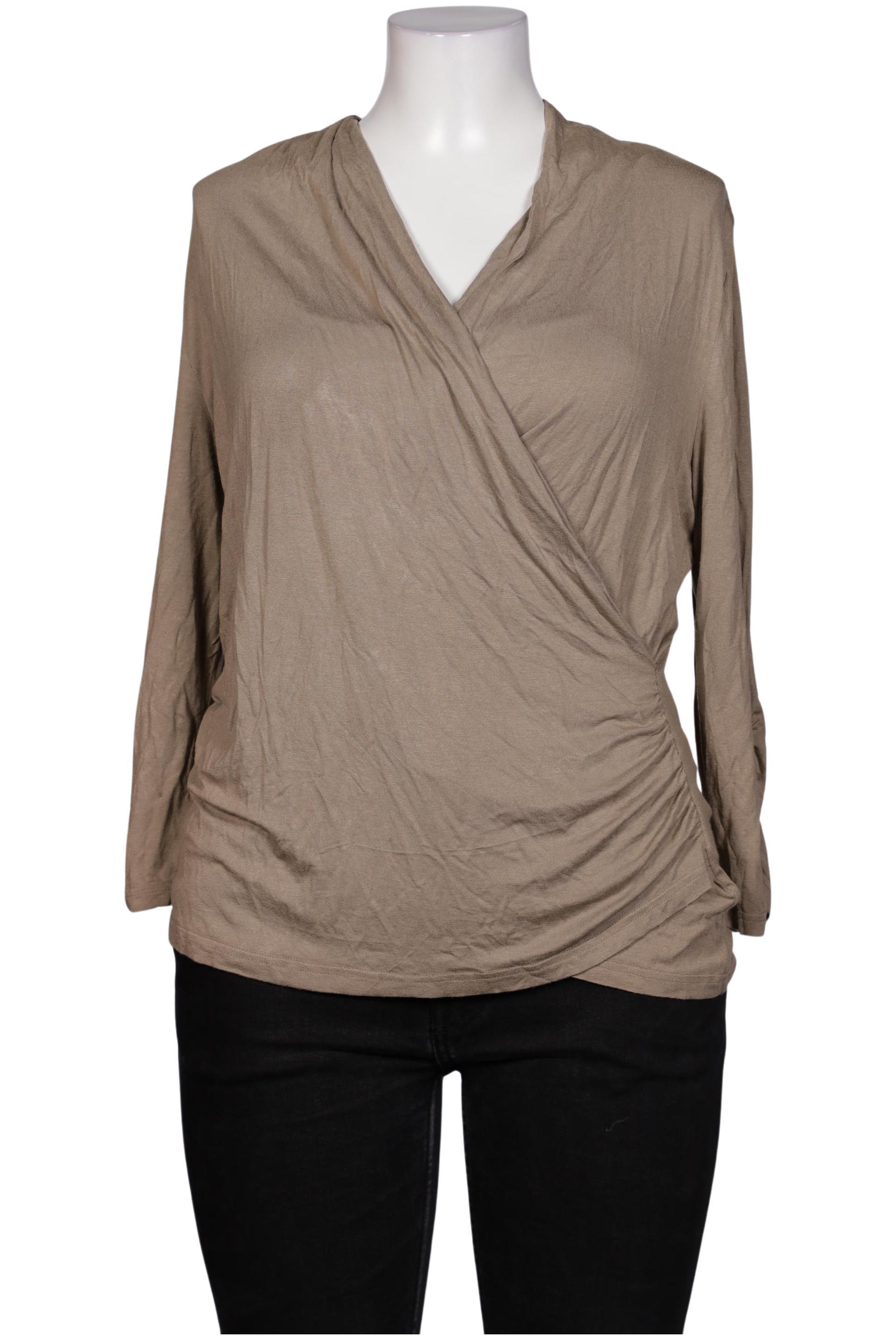 

Peter Hahn Damen Langarmshirt, beige, Gr. 44