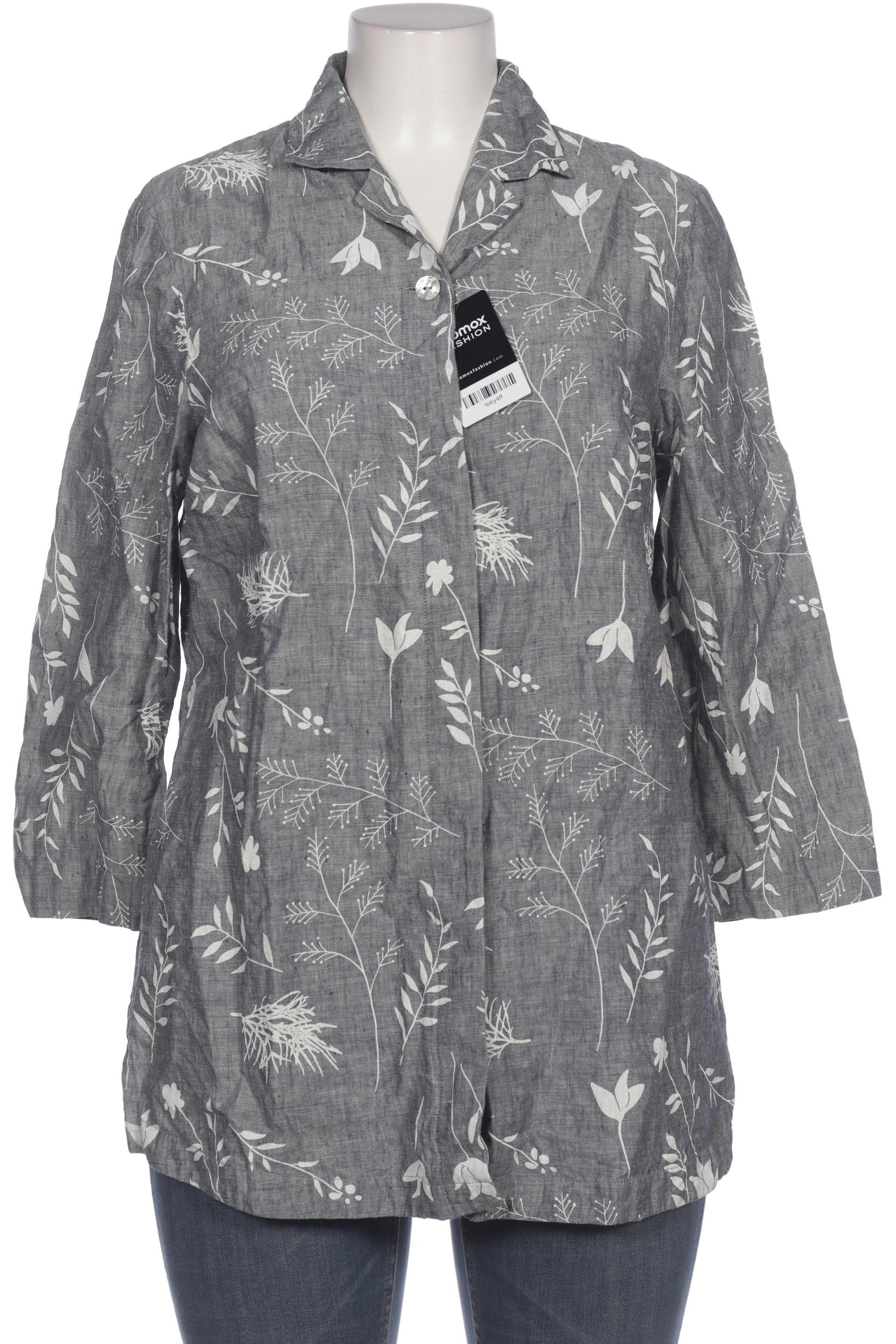 

Peter Hahn Damen Bluse, grau, Gr. 42