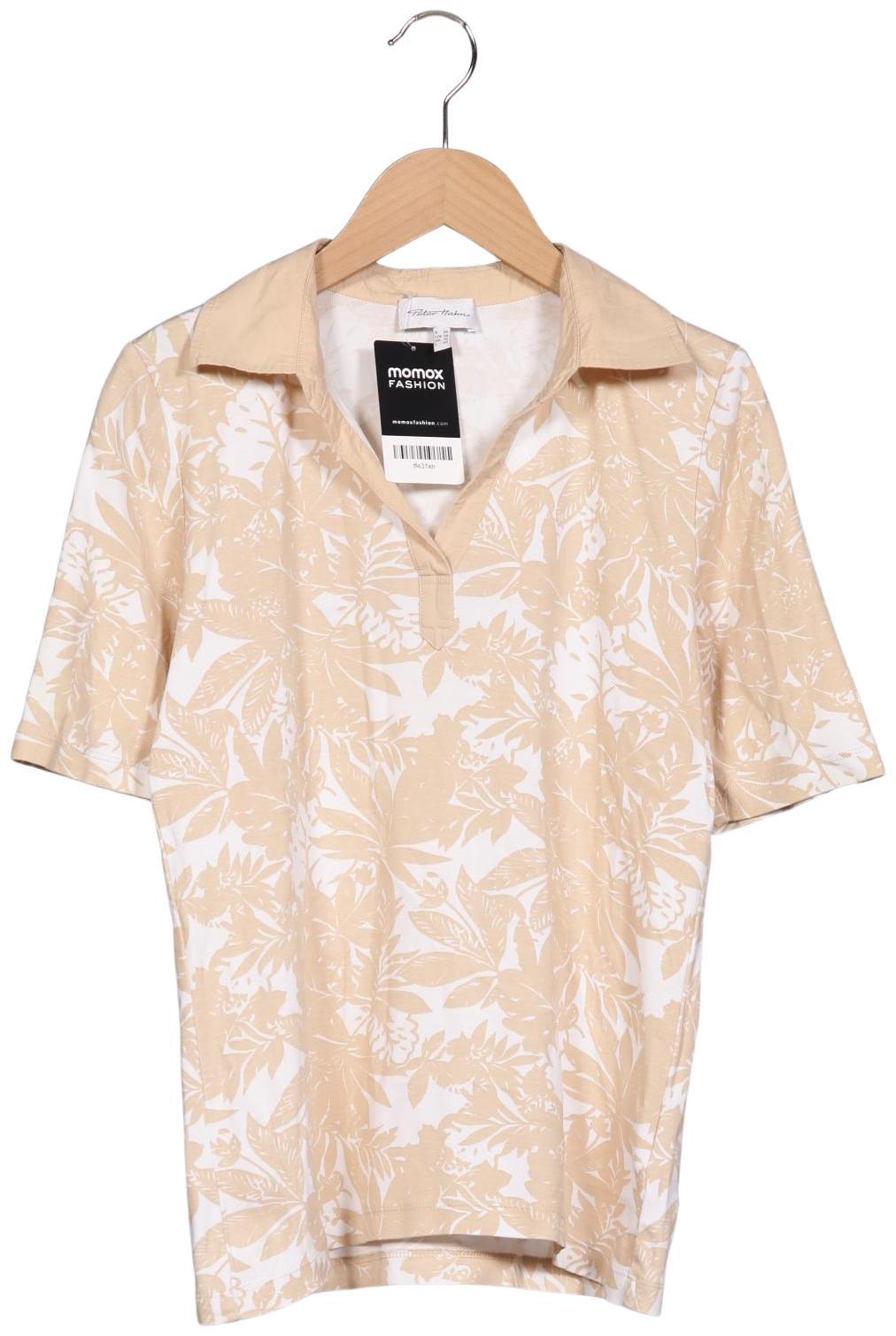 

Peter Hahn Damen Poloshirt, beige, Gr. 36