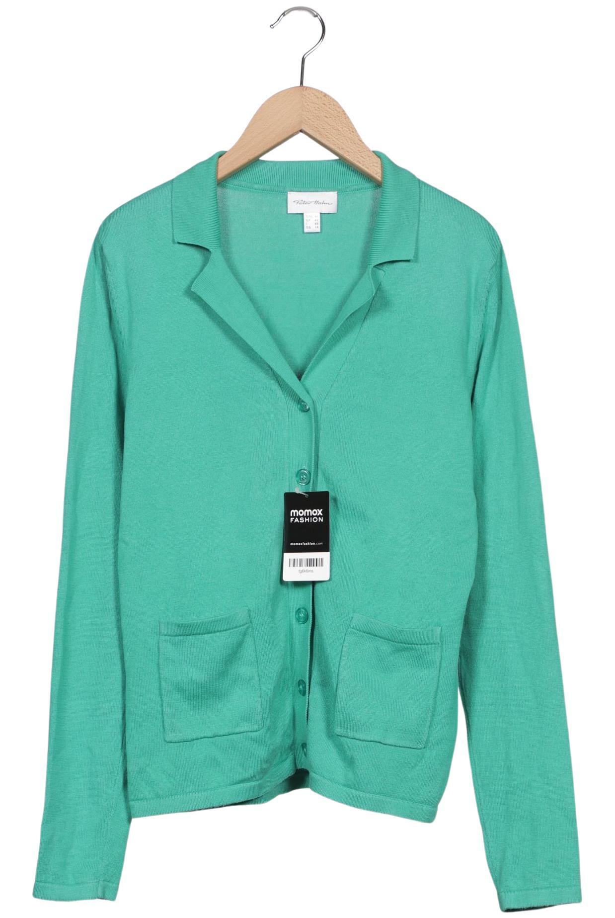 

Peter Hahn Damen Strickjacke, grün, Gr. 40