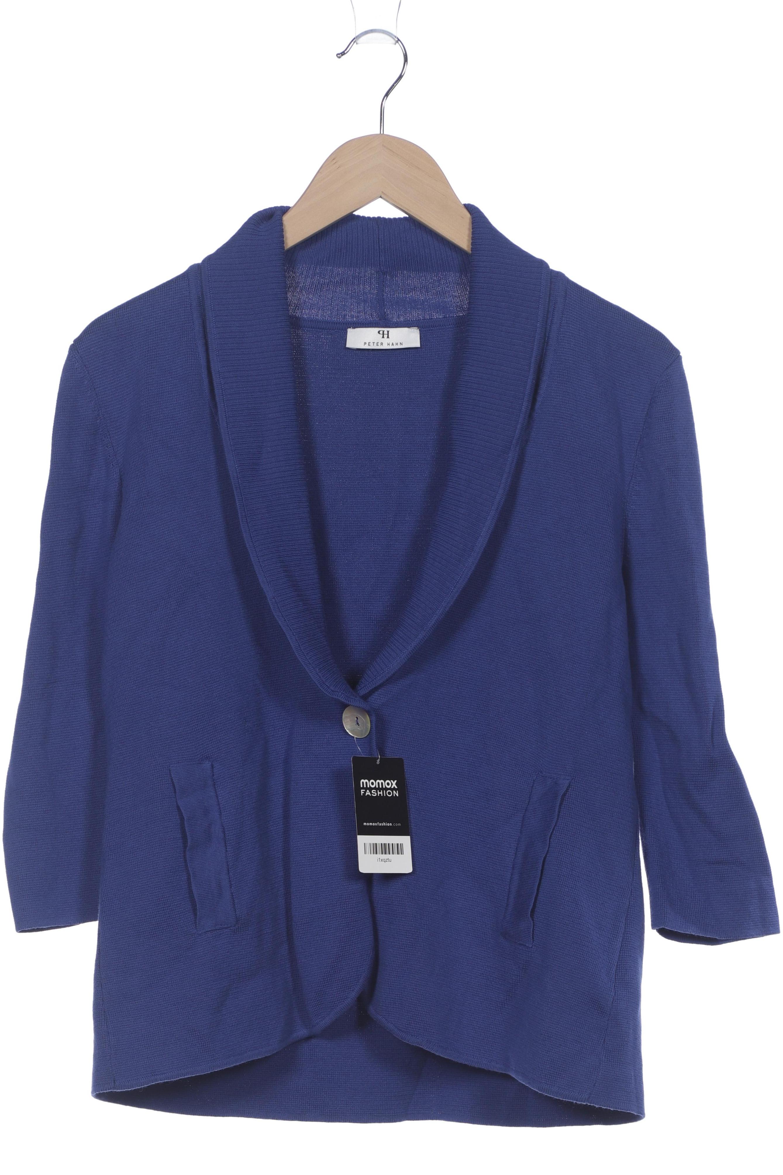 

Peter Hahn Damen Strickjacke, marineblau, Gr. 42