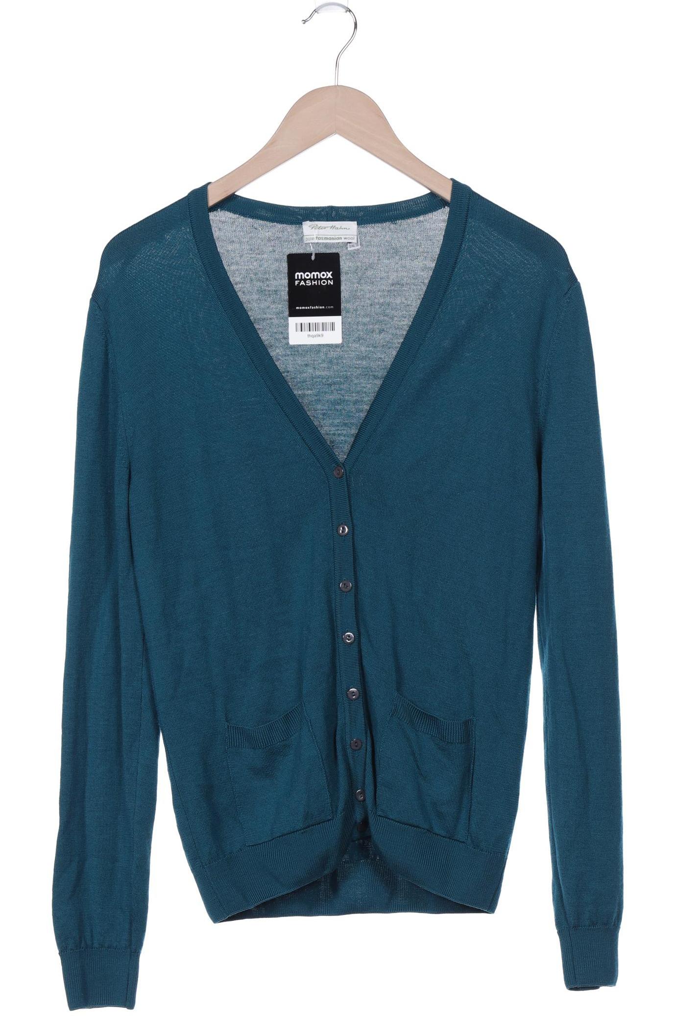 

Peter Hahn Damen Strickjacke, türkis, Gr. 38