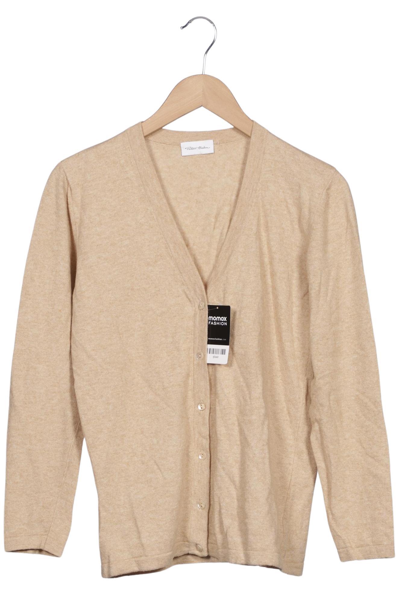 

Peter Hahn Damen Strickjacke, beige, Gr. 36