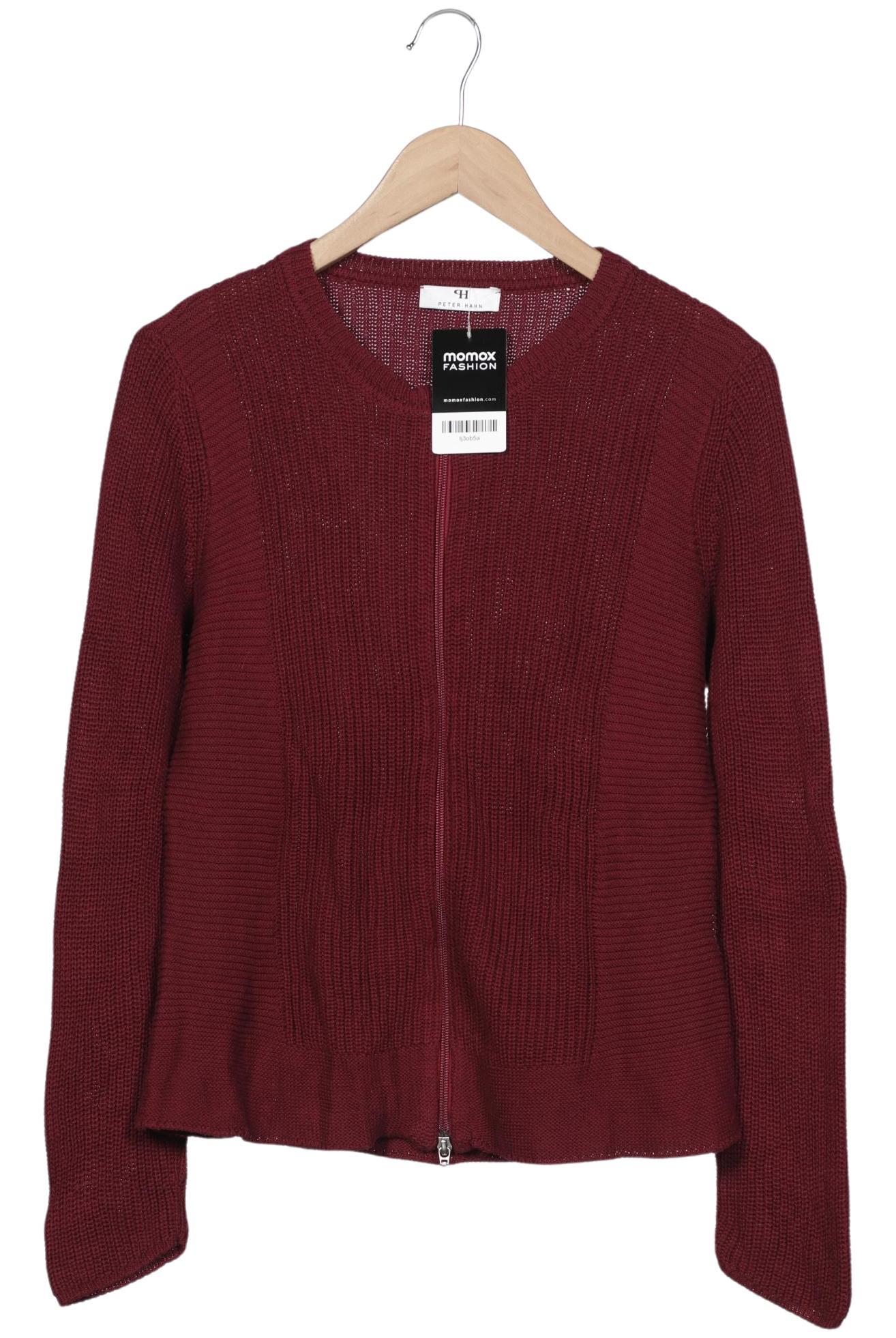 

Peter Hahn Damen Strickjacke, bordeaux, Gr. 42