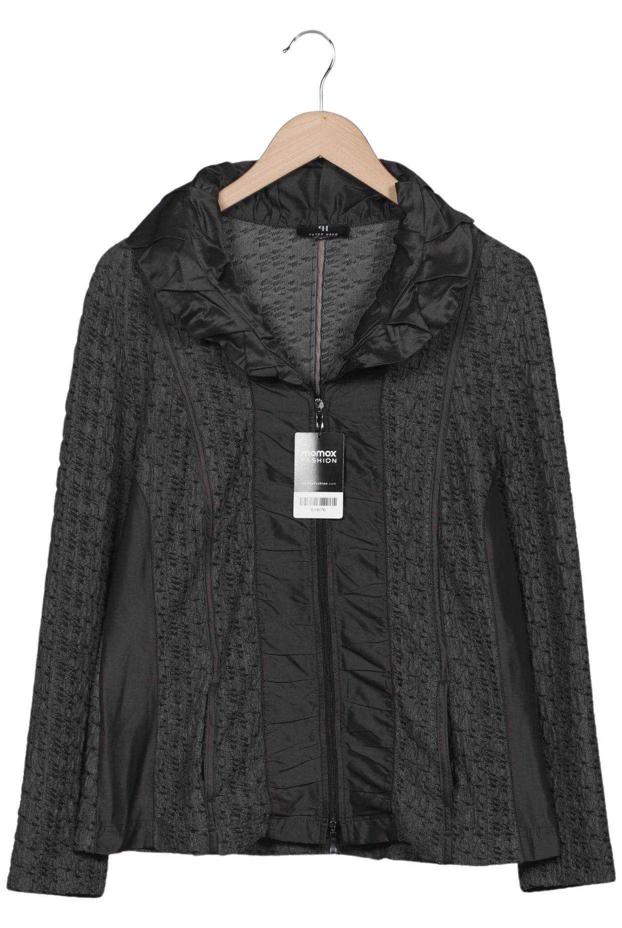 

Peter Hahn Damen Strickjacke, grau, Gr. 42