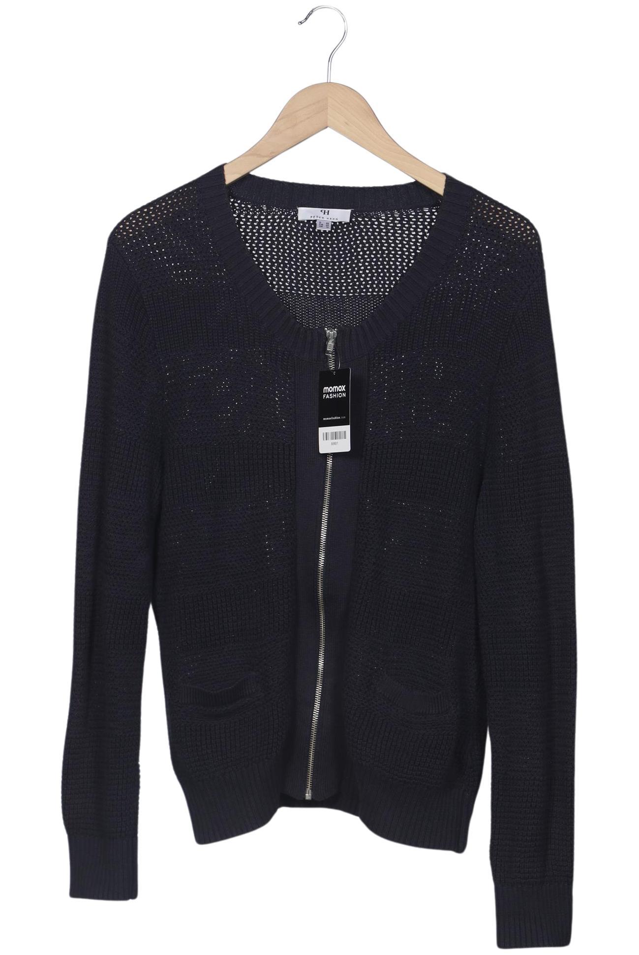 

Peter Hahn Damen Strickjacke, marineblau, Gr. 42