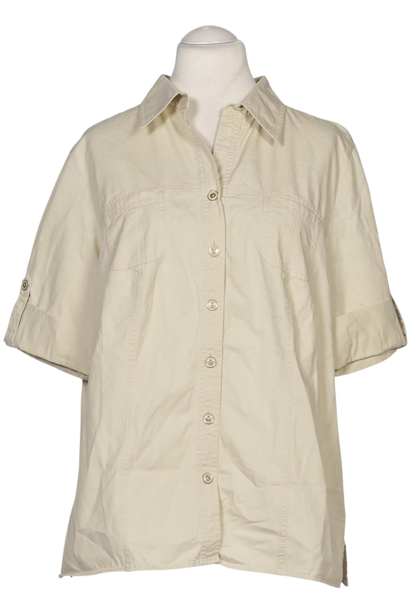 

Peter Hahn Damen Bluse, beige, Gr. 48