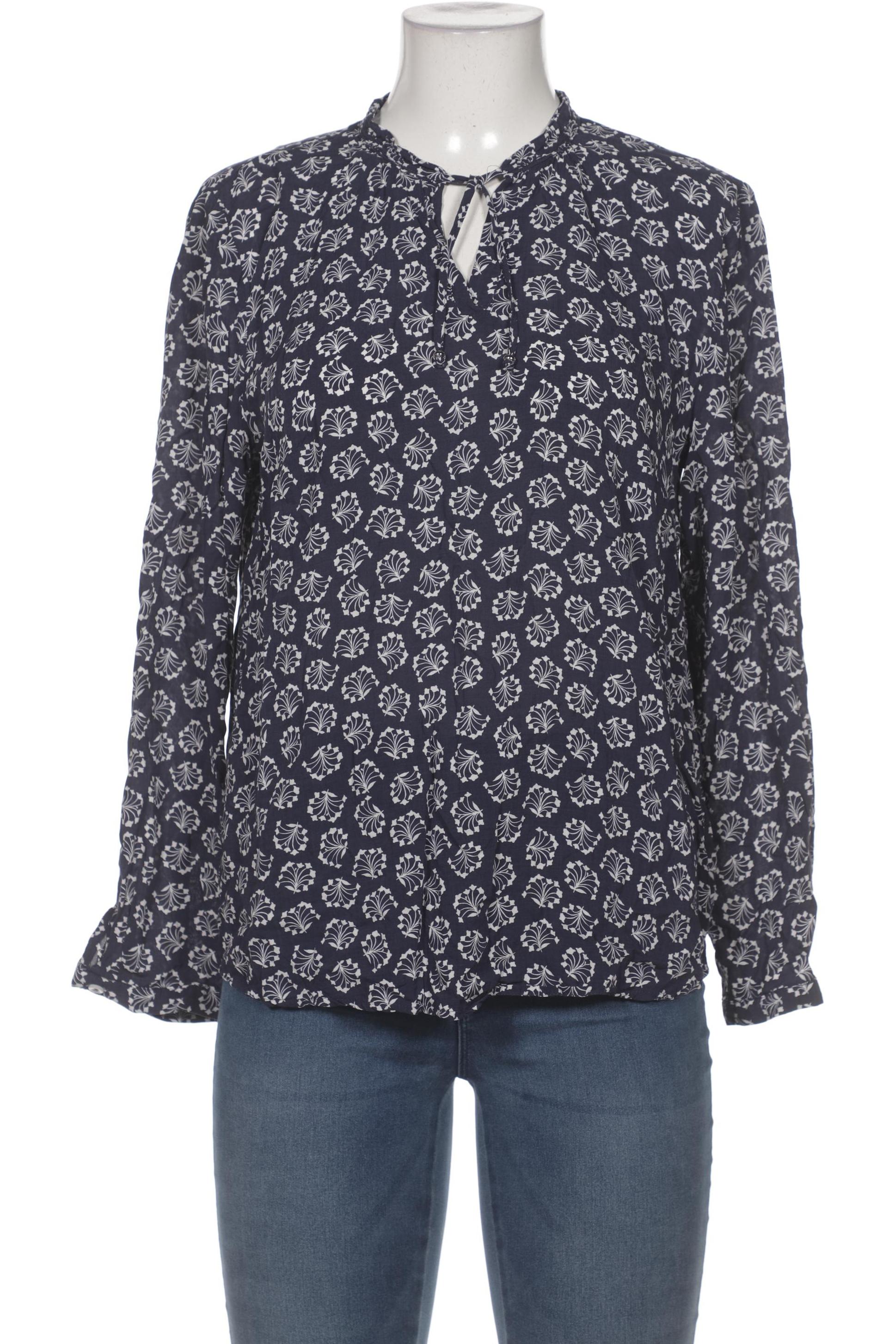 

Peter Hahn Damen Bluse, marineblau, Gr. 42