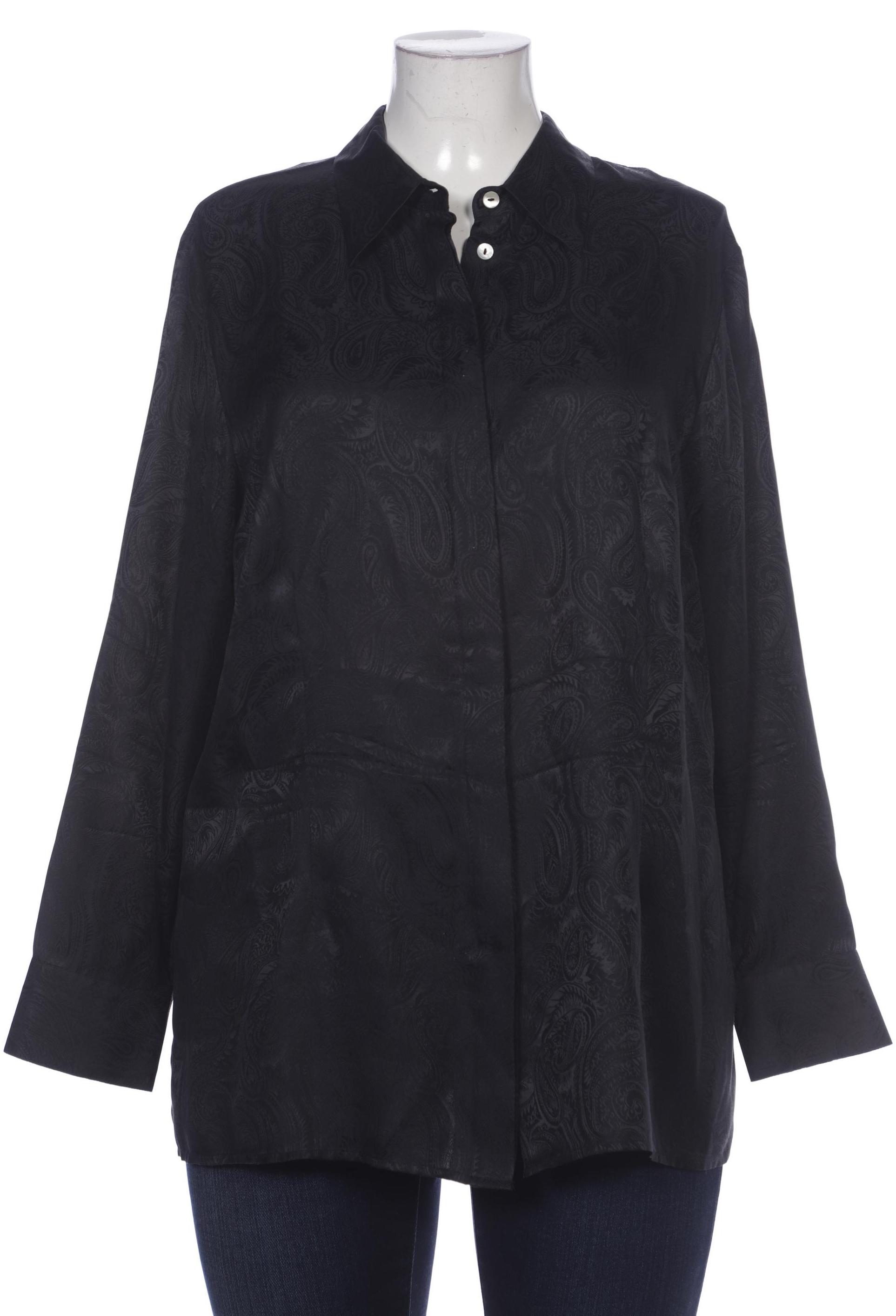 

Peter Hahn Damen Bluse, schwarz, Gr. 46