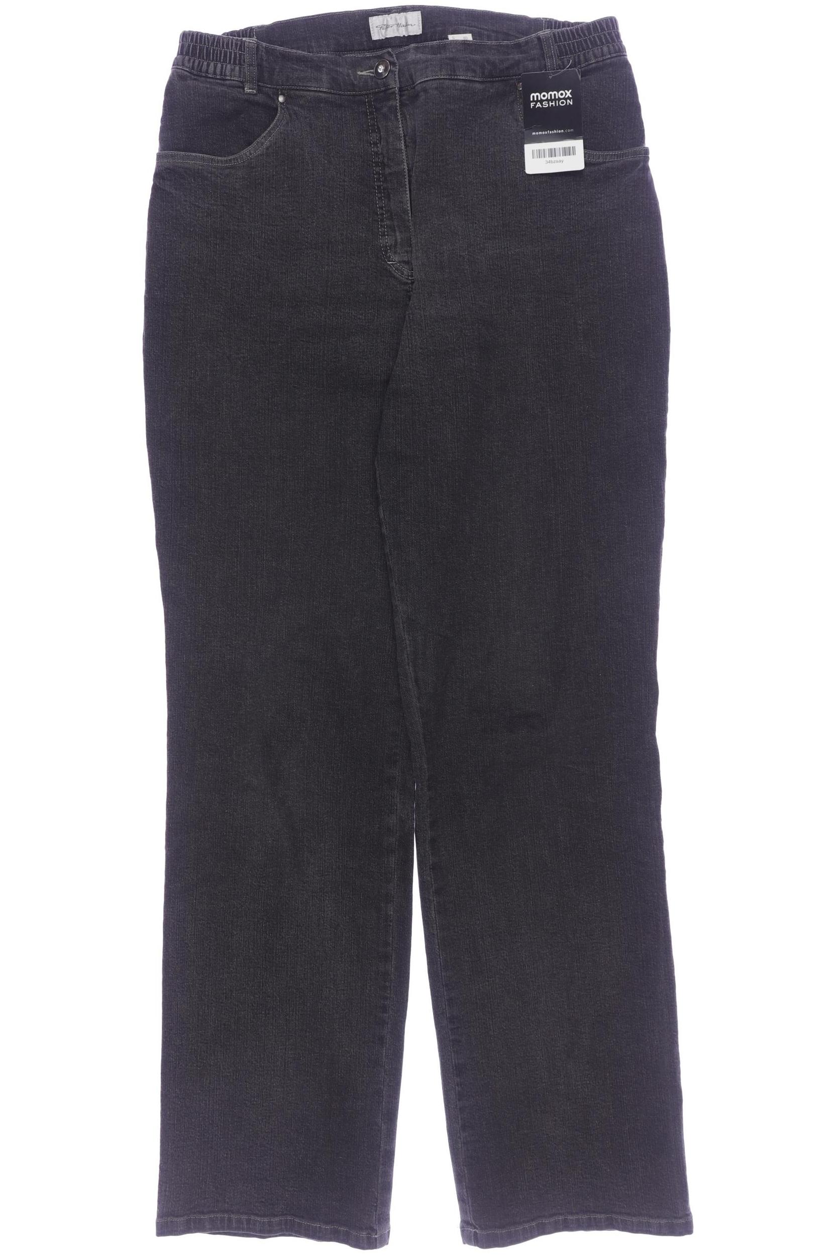 

Peter Hahn Damen Jeans, grau, Gr. 40