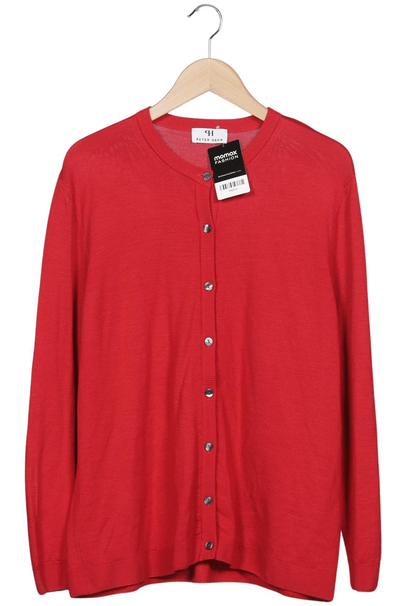 

Peter Hahn Damen Strickjacke, rot, Gr. 44