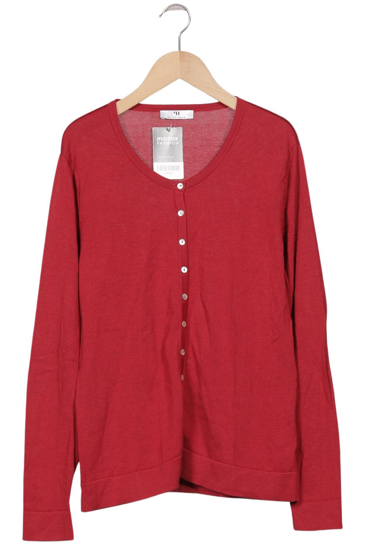 

Peter Hahn Damen Strickjacke, rot, Gr. 42