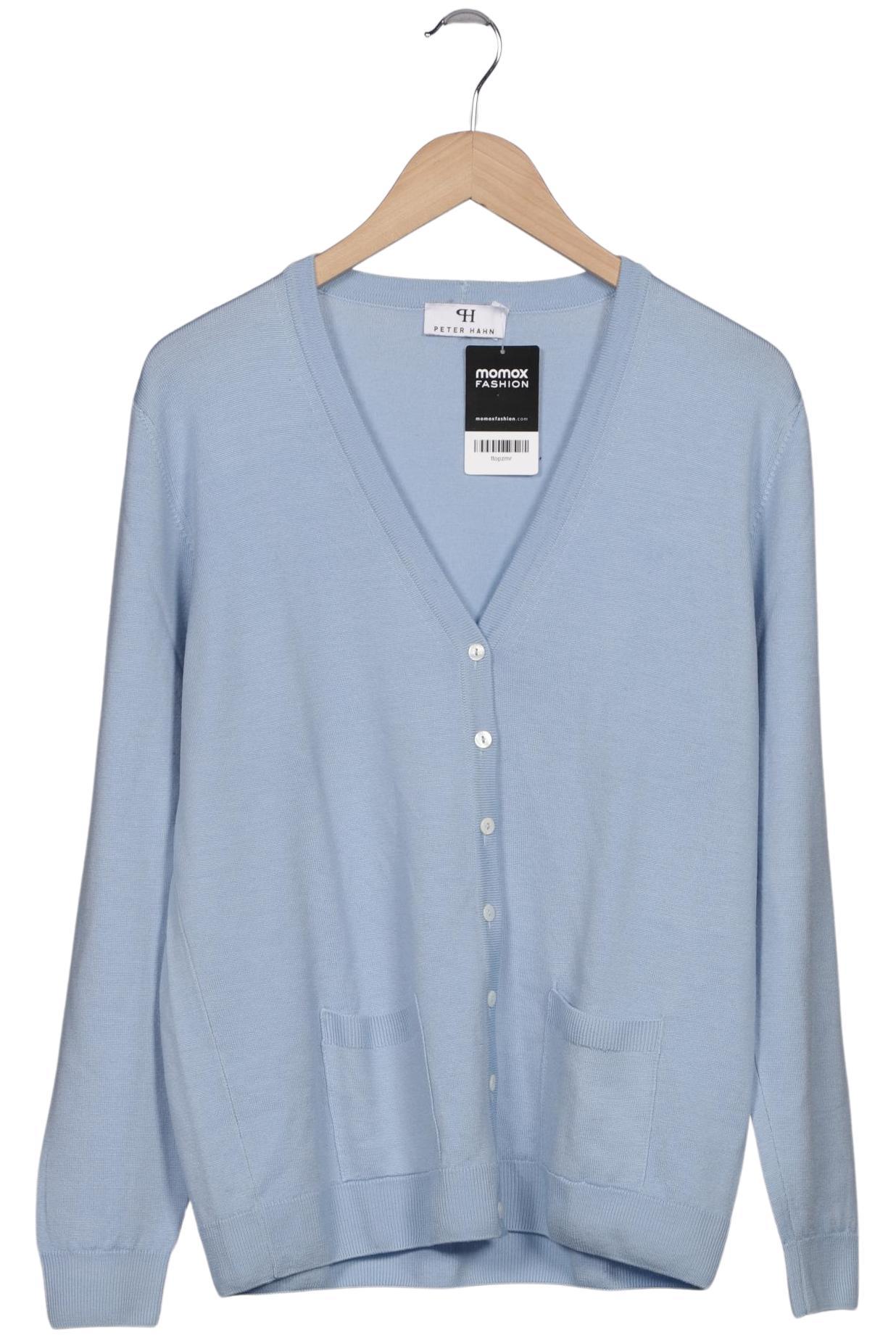 

Peter Hahn Damen Strickjacke, hellblau, Gr. 42