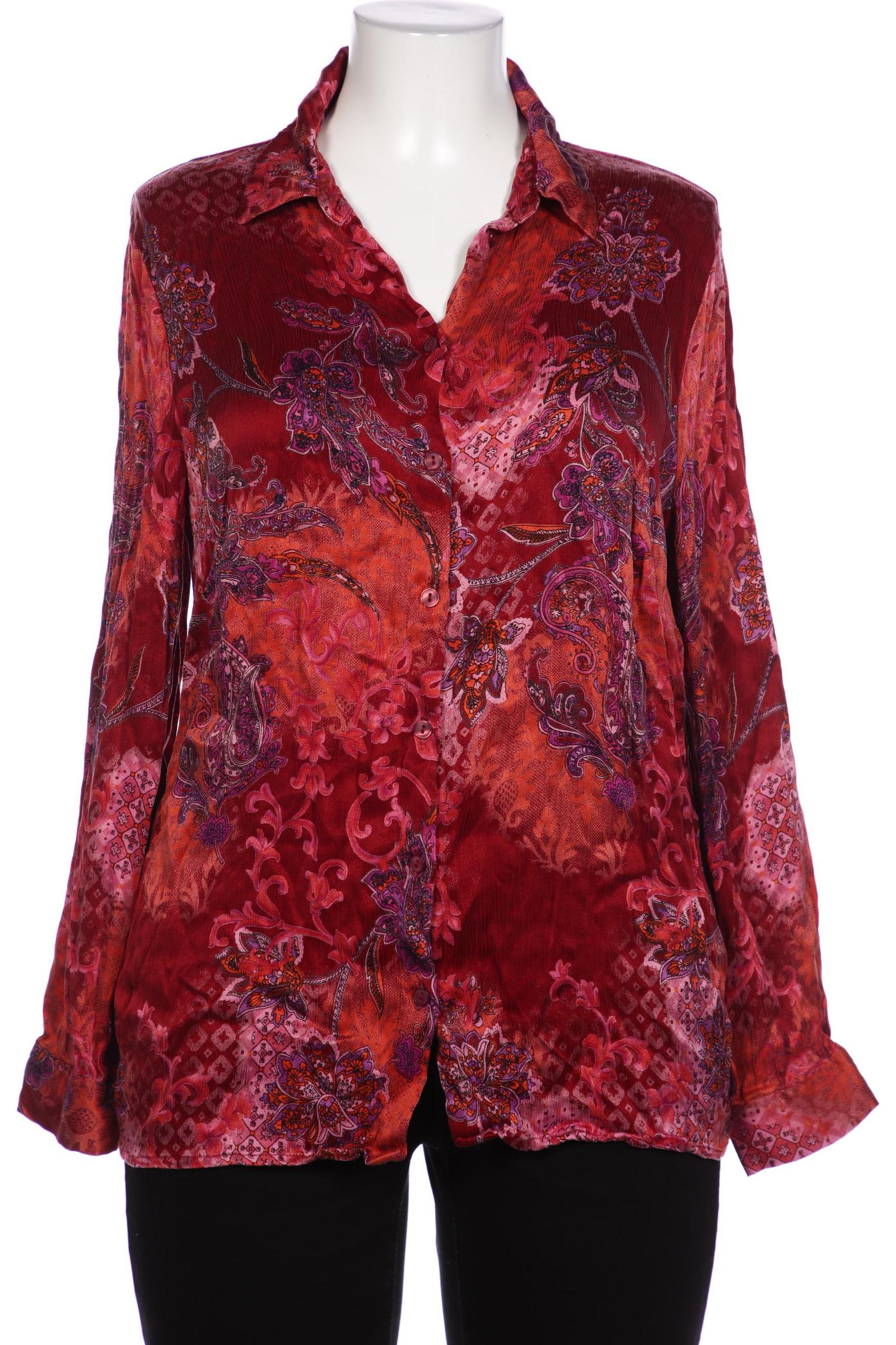 

Peter Hahn Damen Bluse, rot, Gr. 44