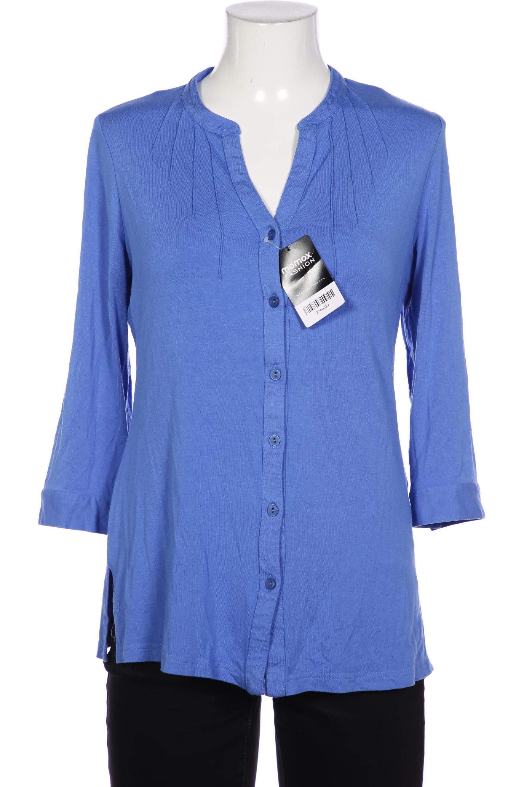 

Peter Hahn Damen Bluse, blau, Gr. 36