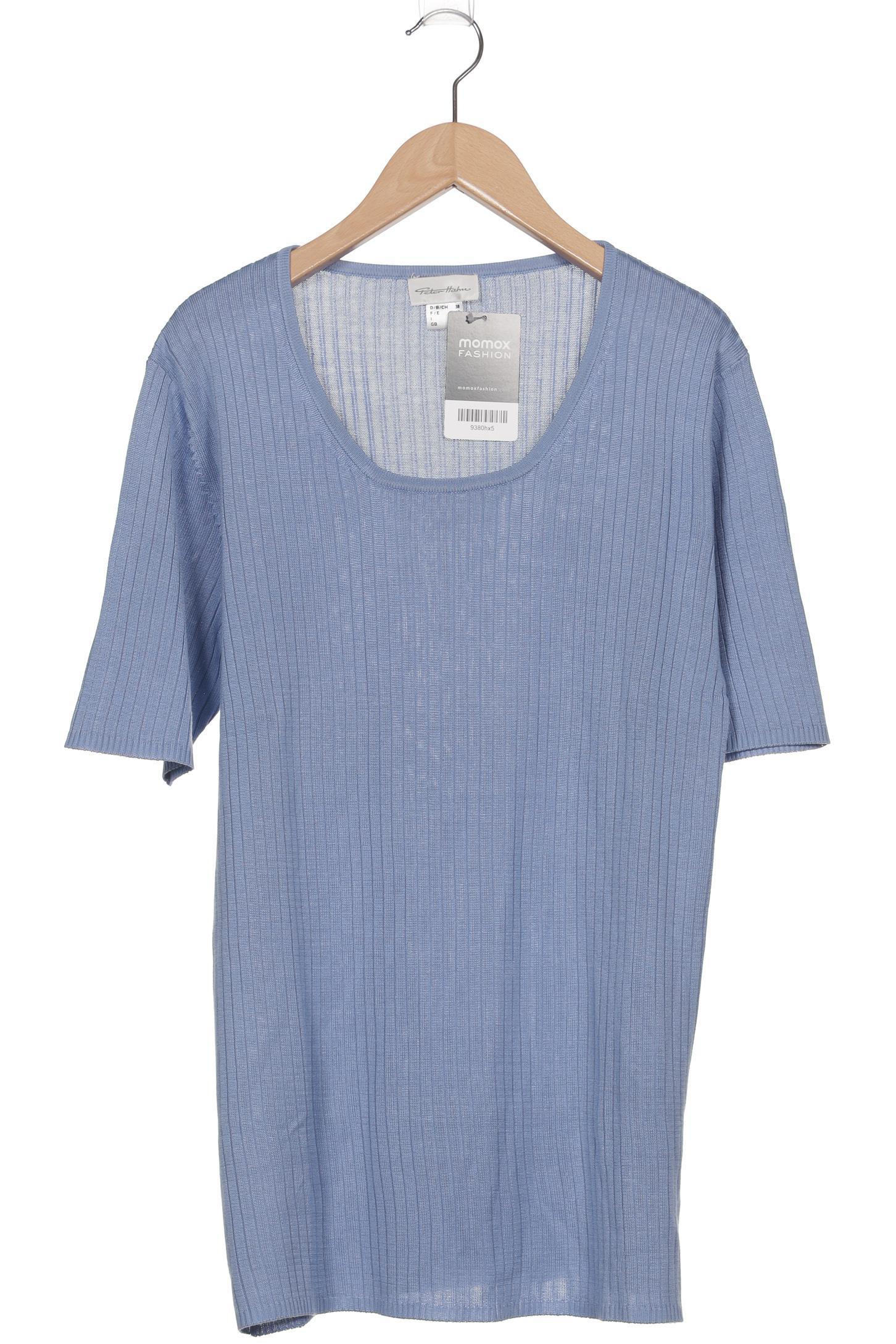 

Peter Hahn Damen Pullover, blau, Gr. 38