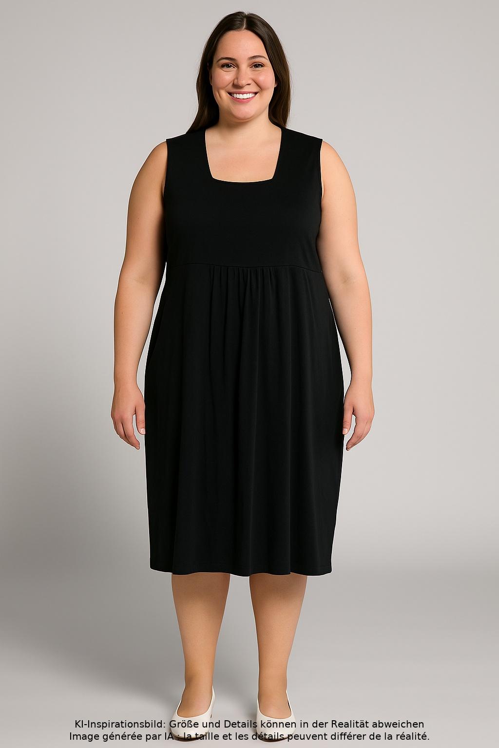 

Peter Hahn Damen Kleid, schwarz, Gr. 48