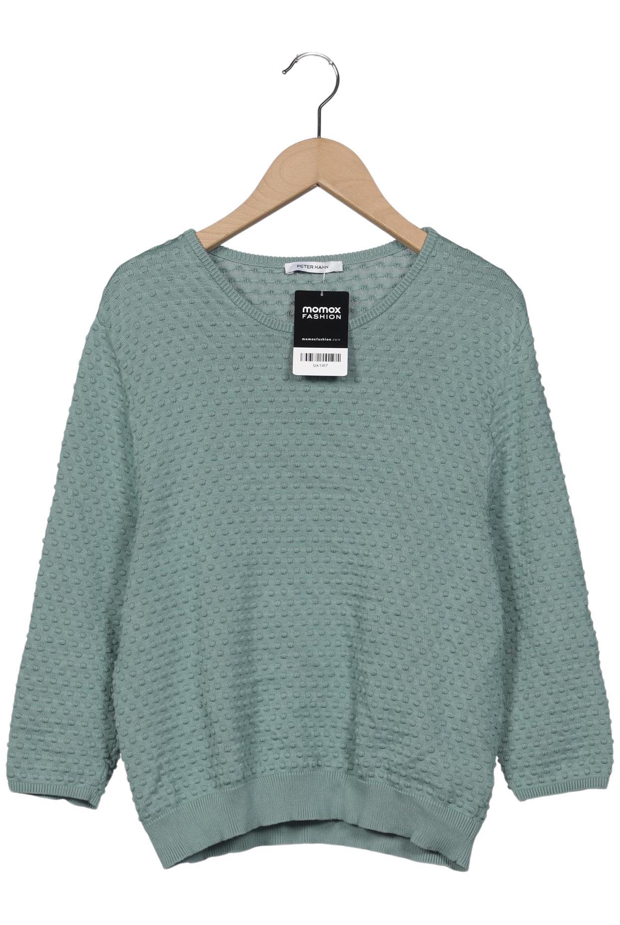 

Peter Hahn Damen Pullover, türkis, Gr. 40