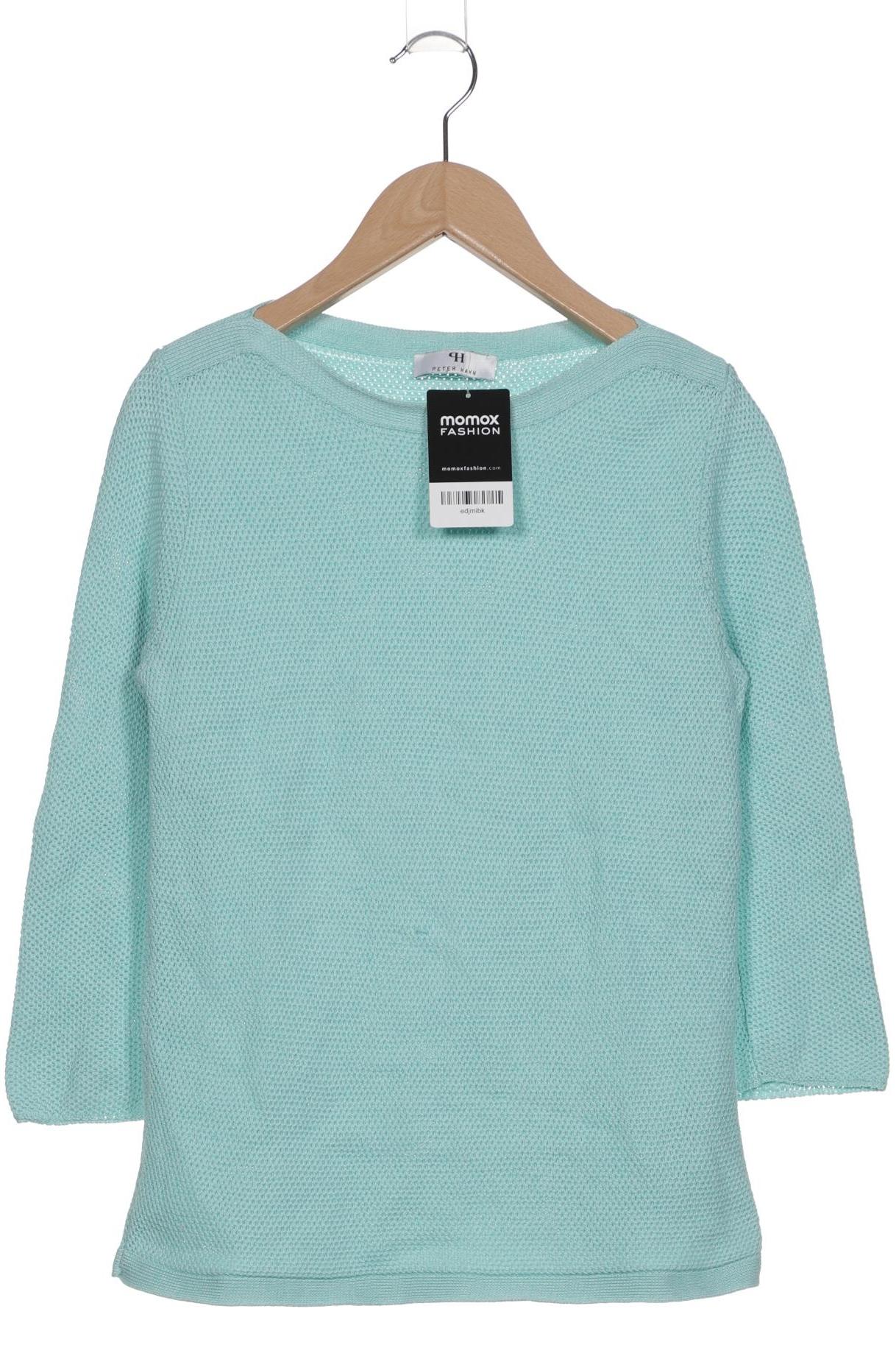 

Peter Hahn Damen Pullover, türkis, Gr. 38