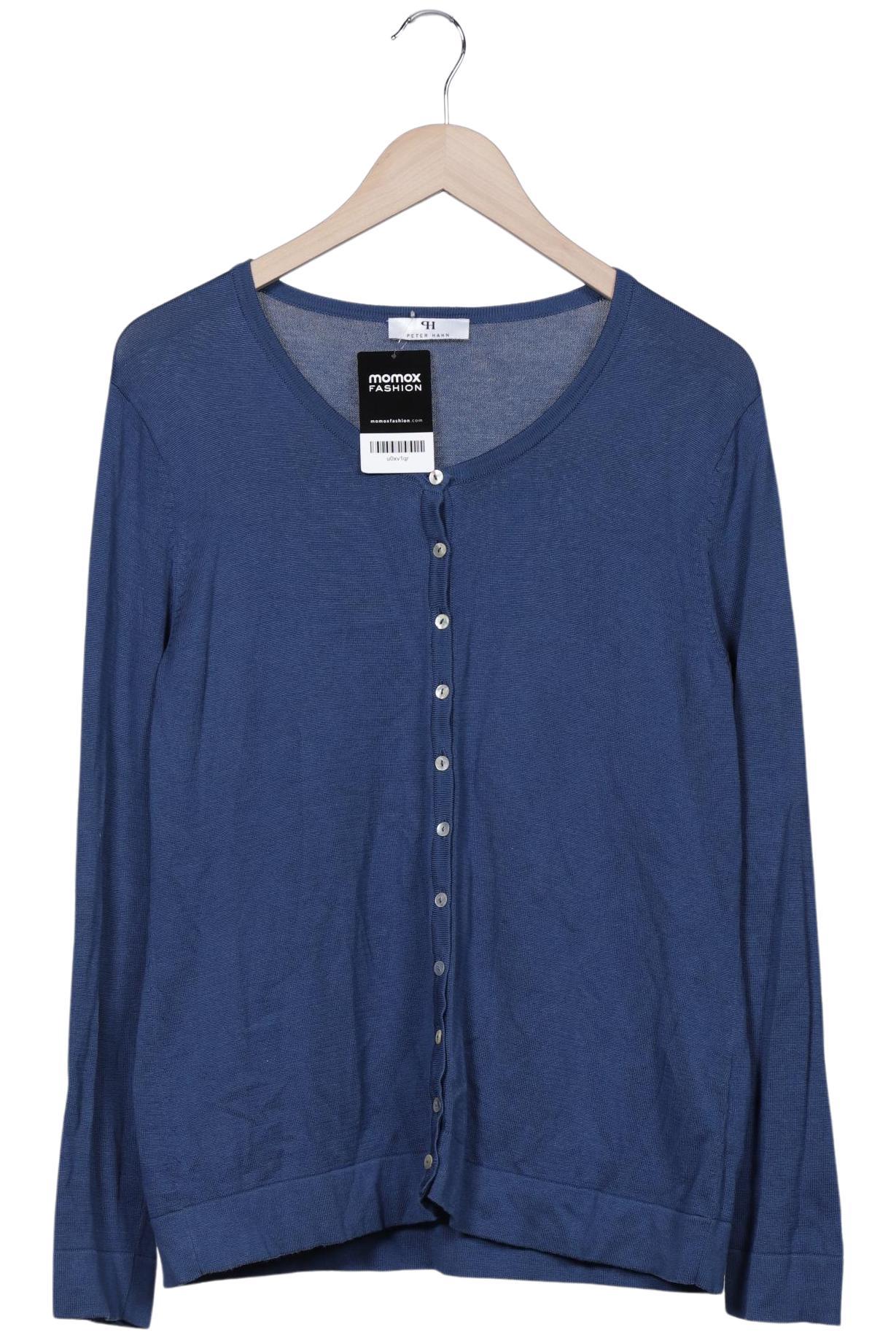 

Peter Hahn Damen Strickjacke, blau, Gr. 46