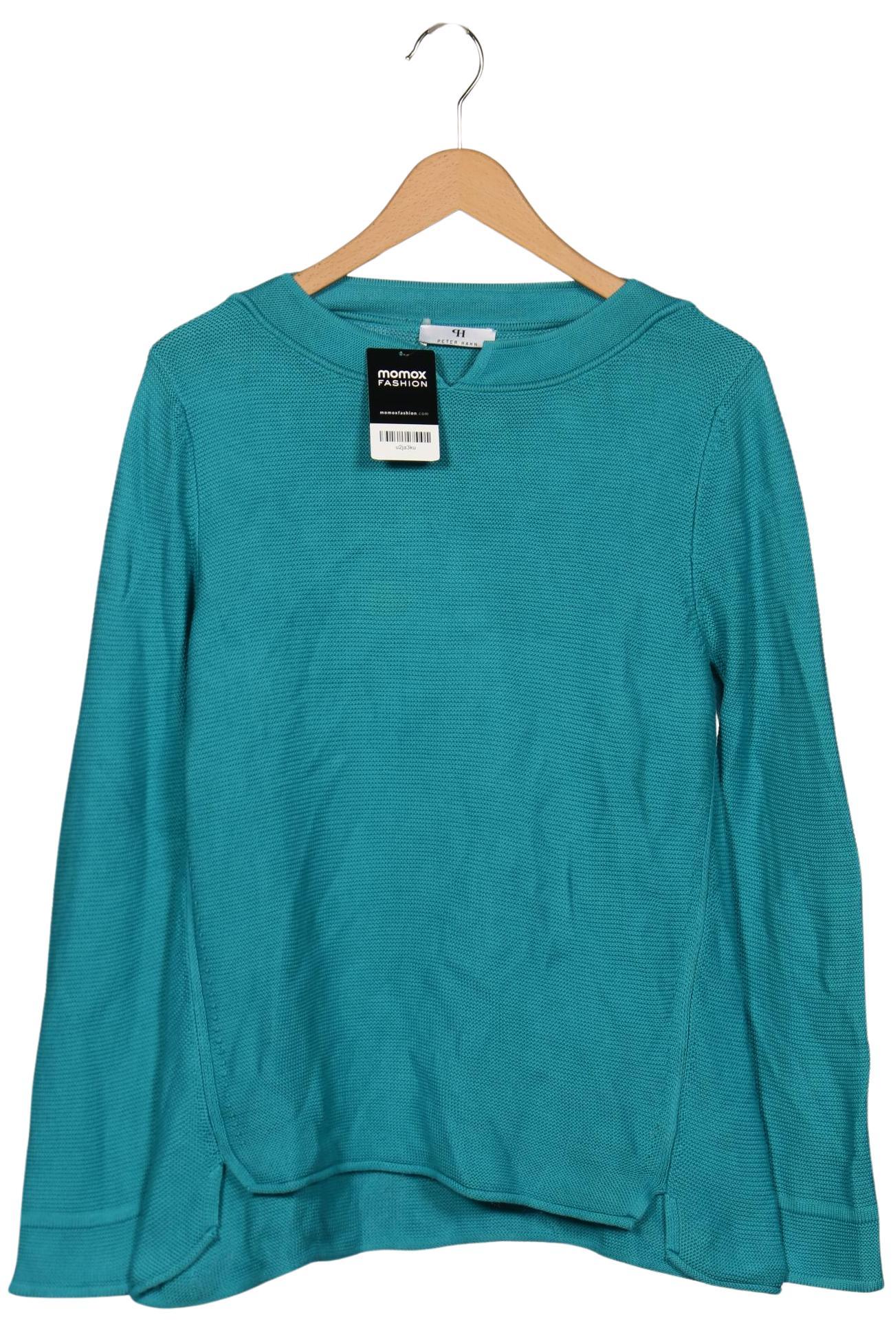 

Peter Hahn Damen Pullover, türkis, Gr. 42