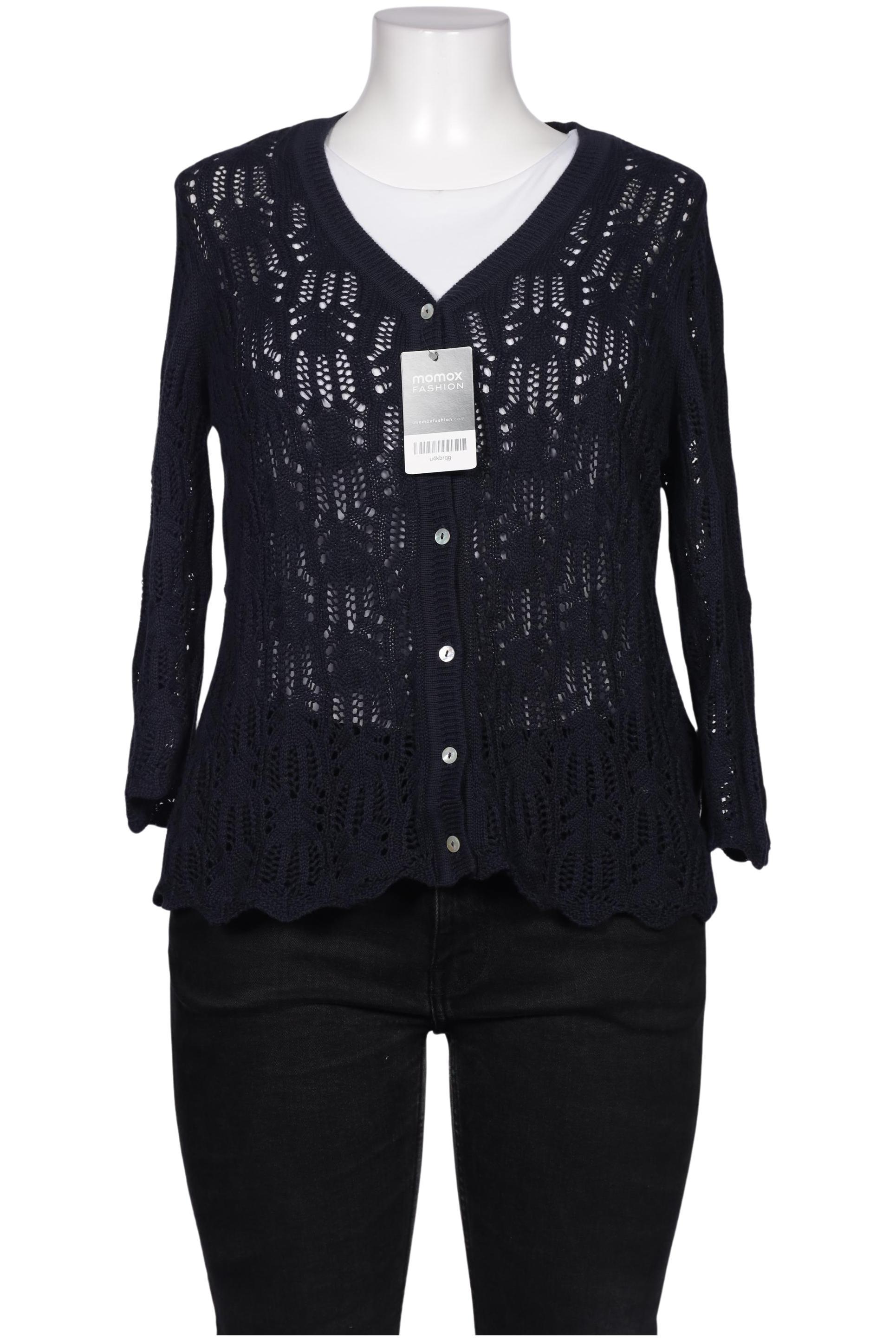 

Peter Hahn Damen Strickjacke, marineblau, Gr. 44