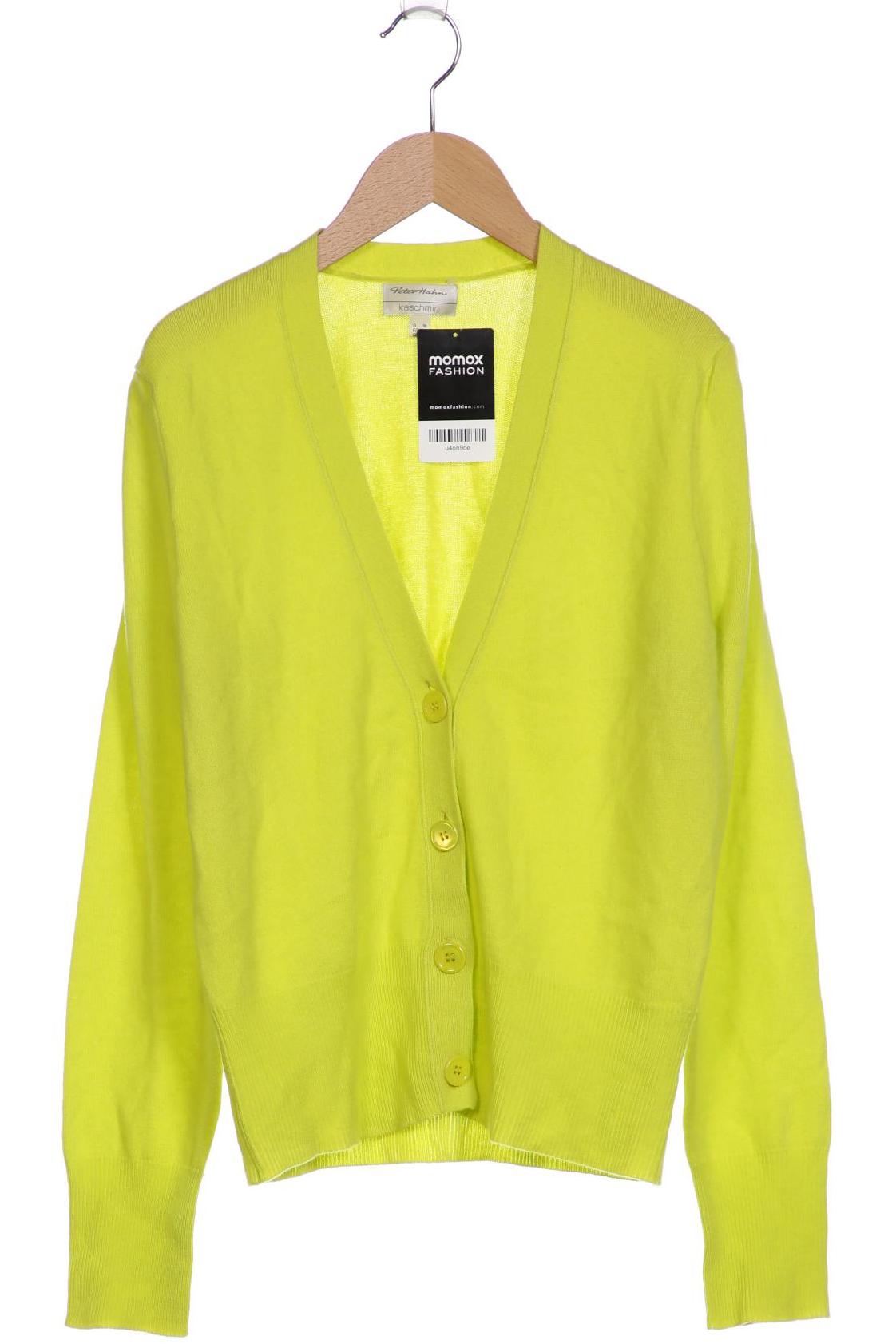 

Peter Hahn Damen Strickjacke, gelb, Gr. 38