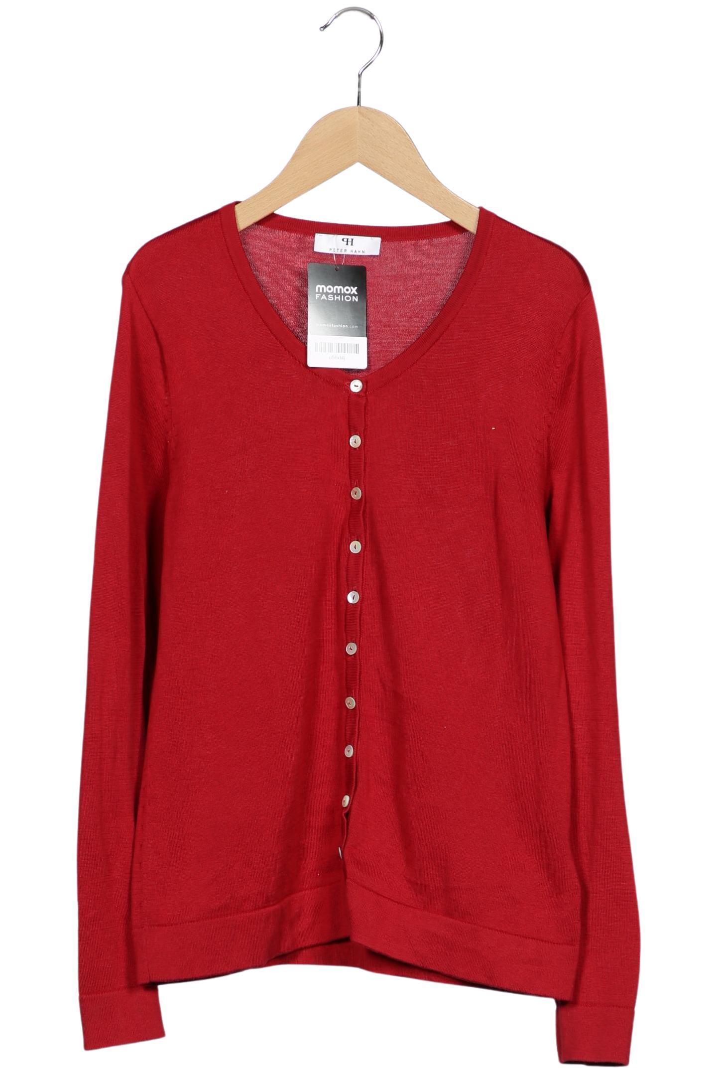 

Peter Hahn Damen Strickjacke, rot, Gr. 38