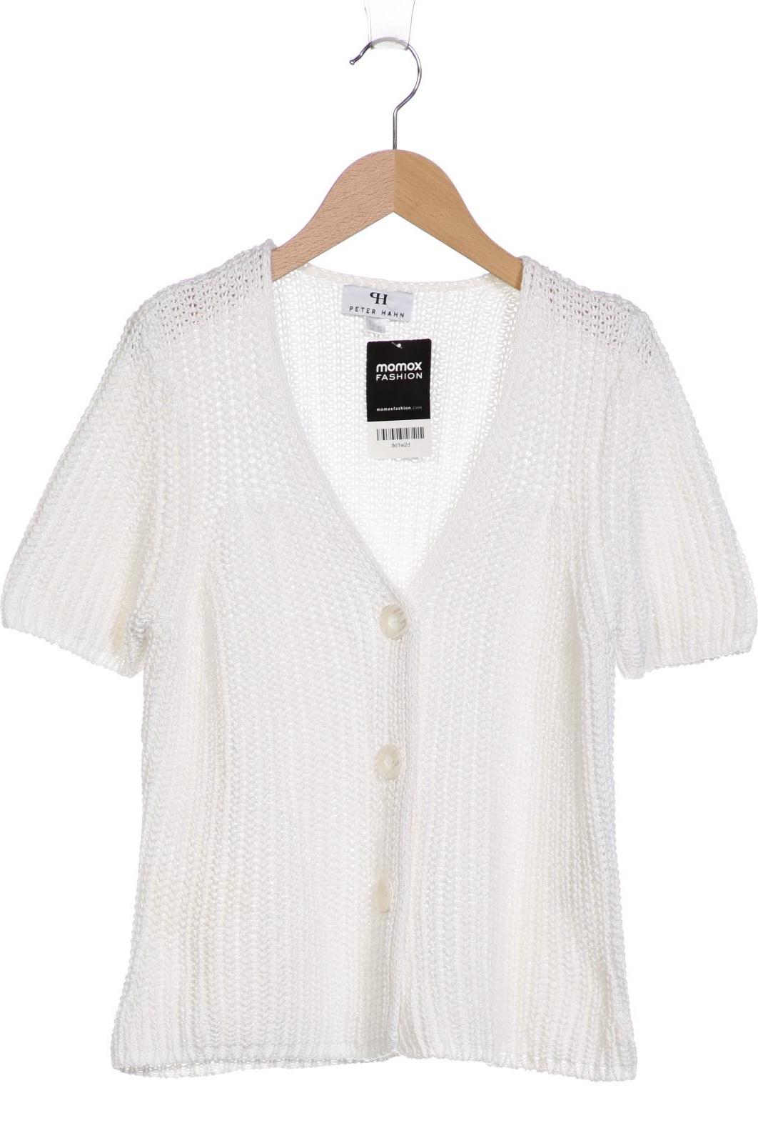 

Peter Hahn Damen Strickjacke, weiß, Gr. 40