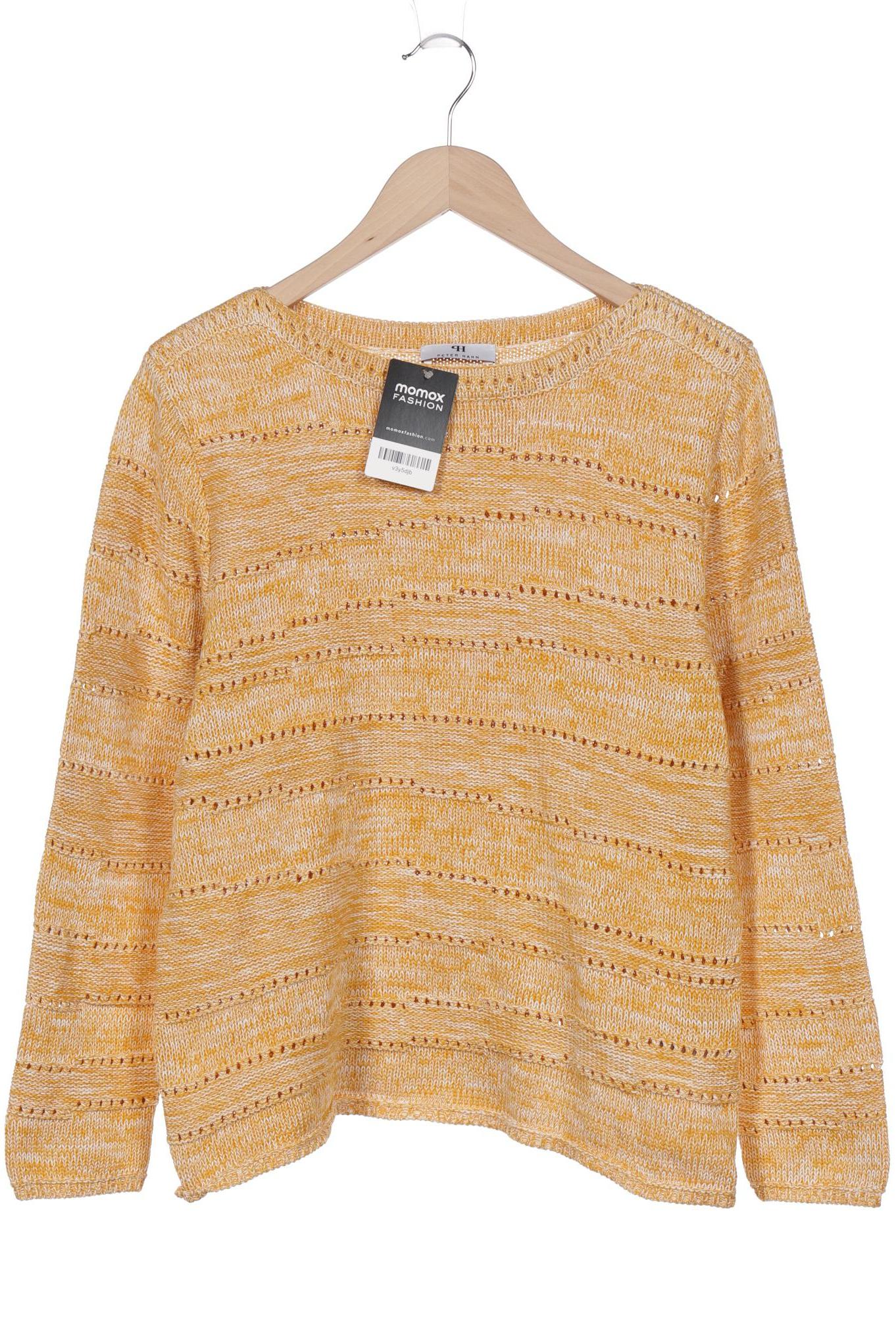 

Peter Hahn Damen Pullover, gelb, Gr. 44