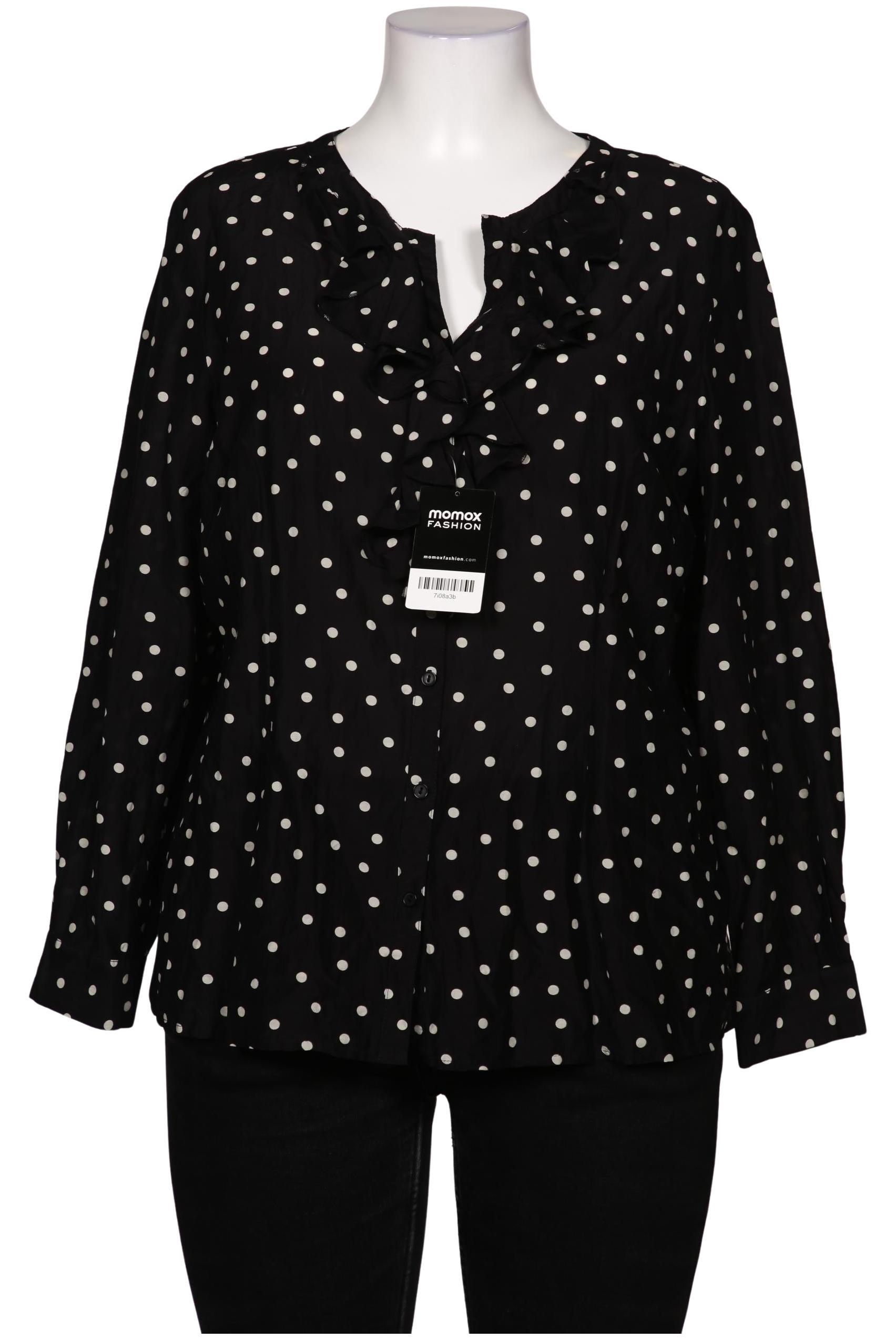 

Peter Hahn Damen Bluse, schwarz, Gr. 46