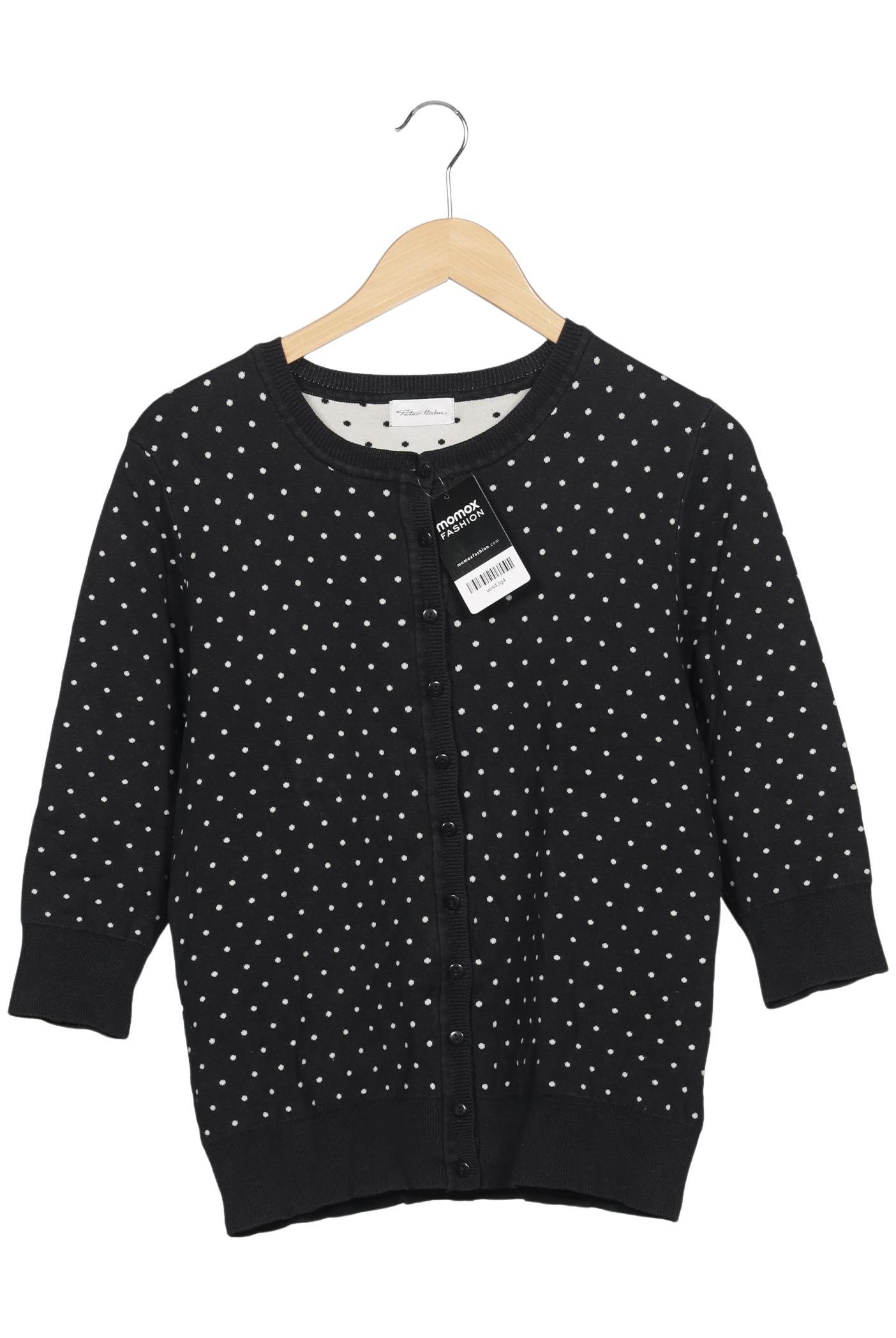 

Peter Hahn Damen Strickjacke, schwarz, Gr. 38