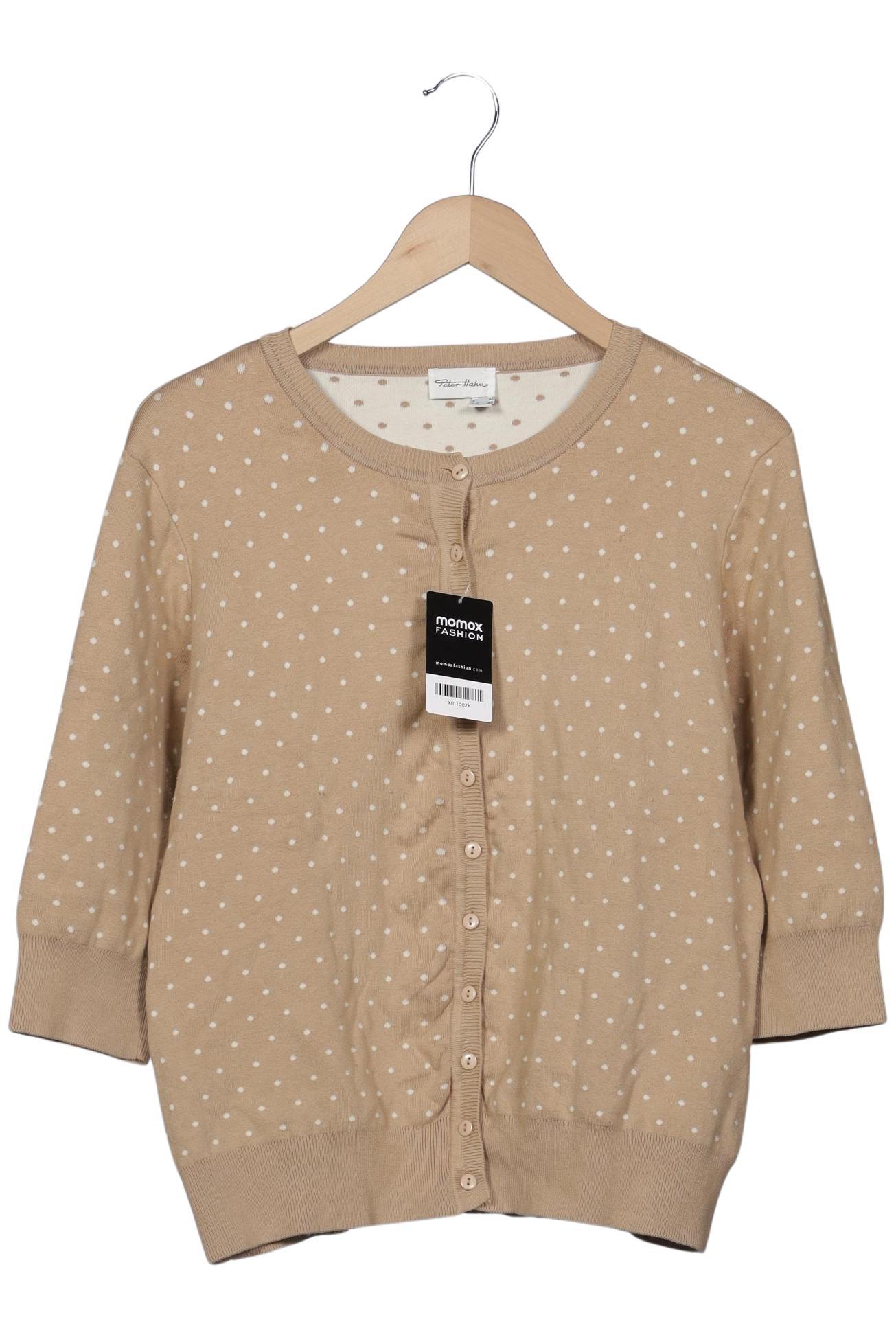 

Peter Hahn Damen Strickjacke, beige, Gr. 42