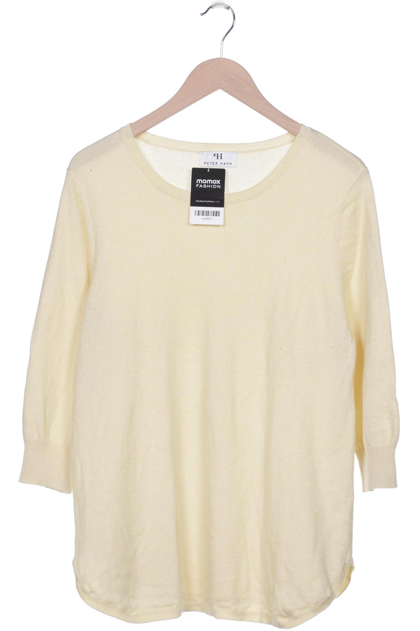 

Peter Hahn Damen Pullover, gelb, Gr. 44