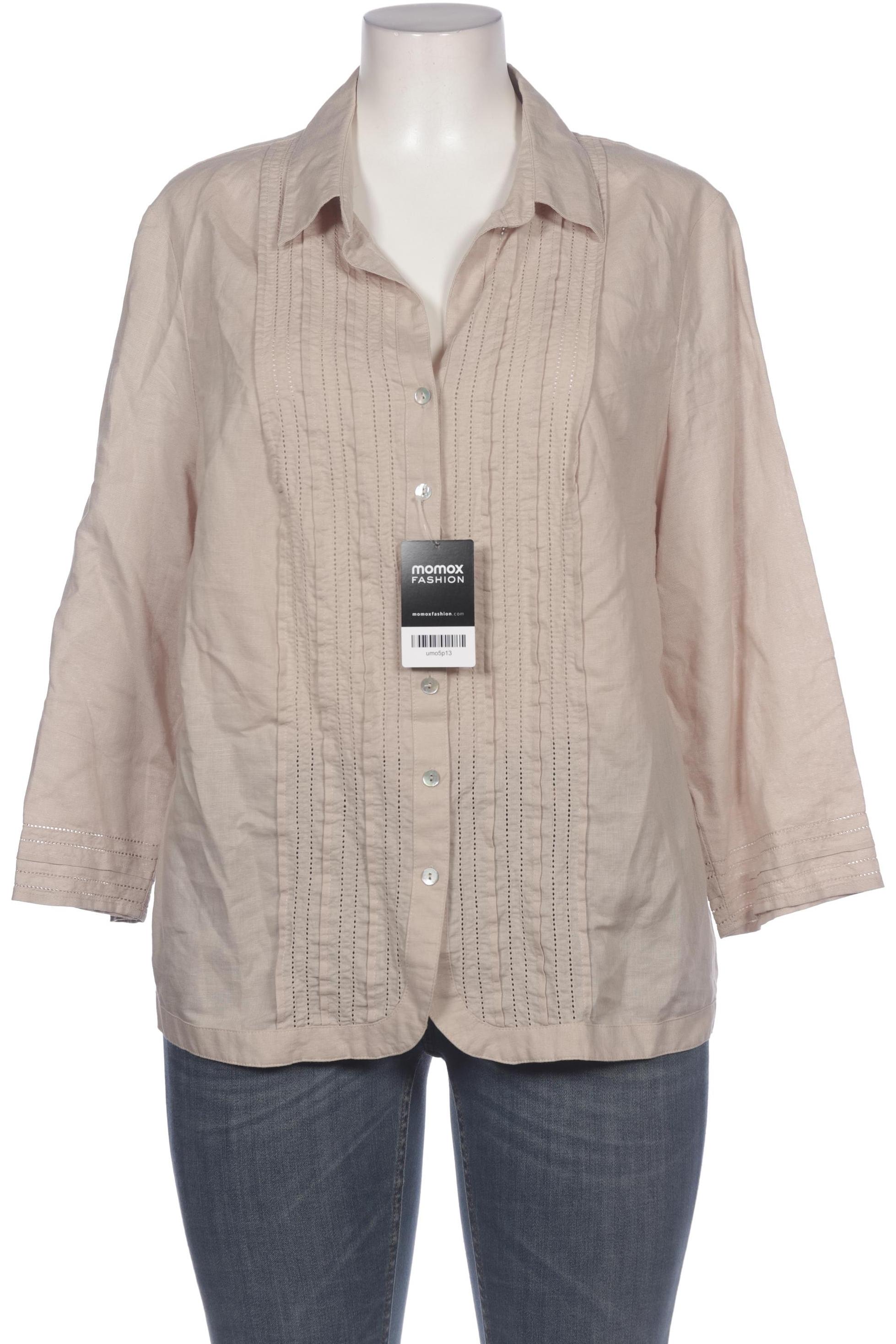 

Peter Hahn Damen Bluse, beige, Gr. 48