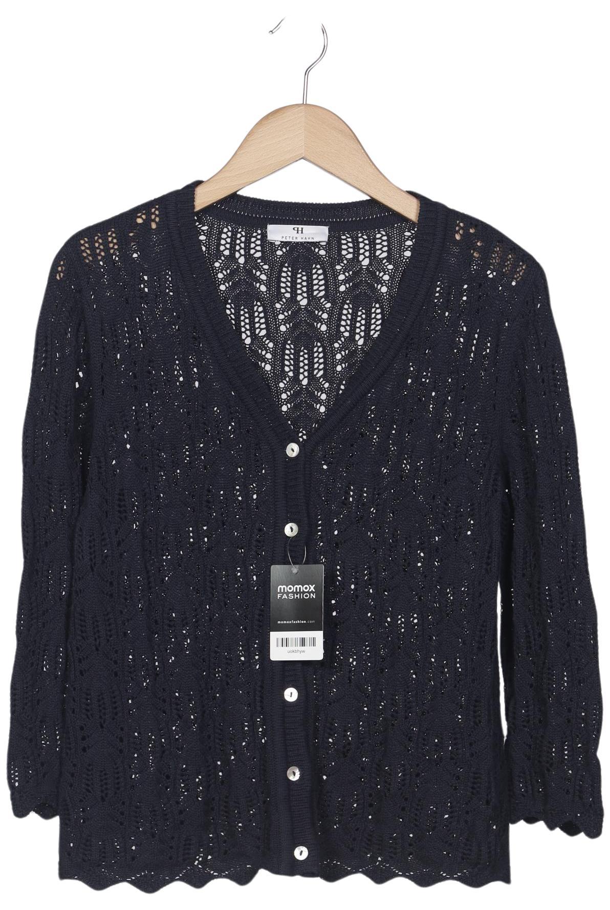 

Peter Hahn Damen Strickjacke, marineblau, Gr. 42