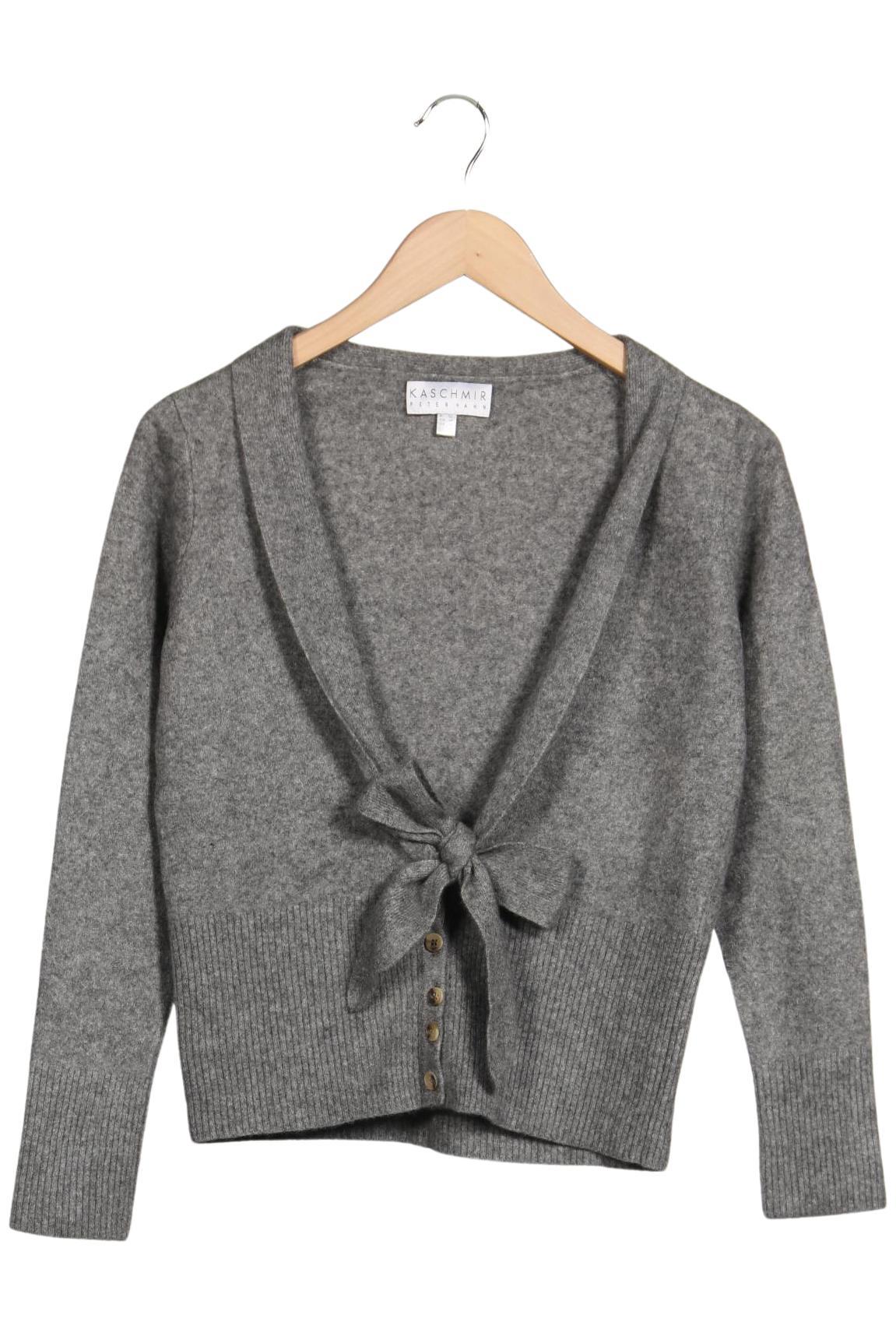 

Peter Hahn Damen Strickjacke, grau, Gr. 42