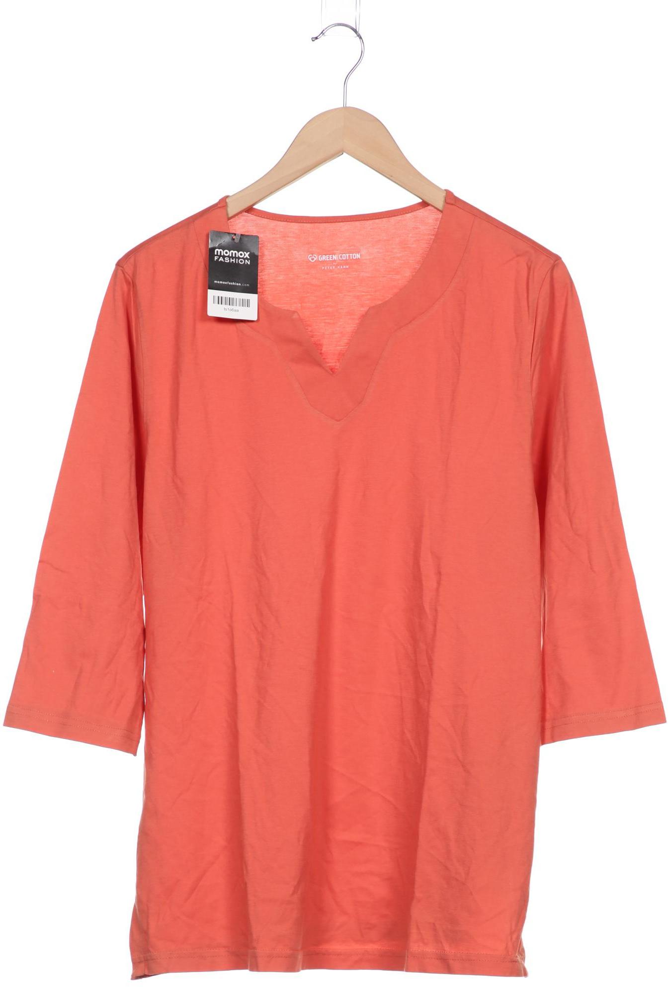 

Peter Hahn Damen Langarmshirt, orange, Gr. 44