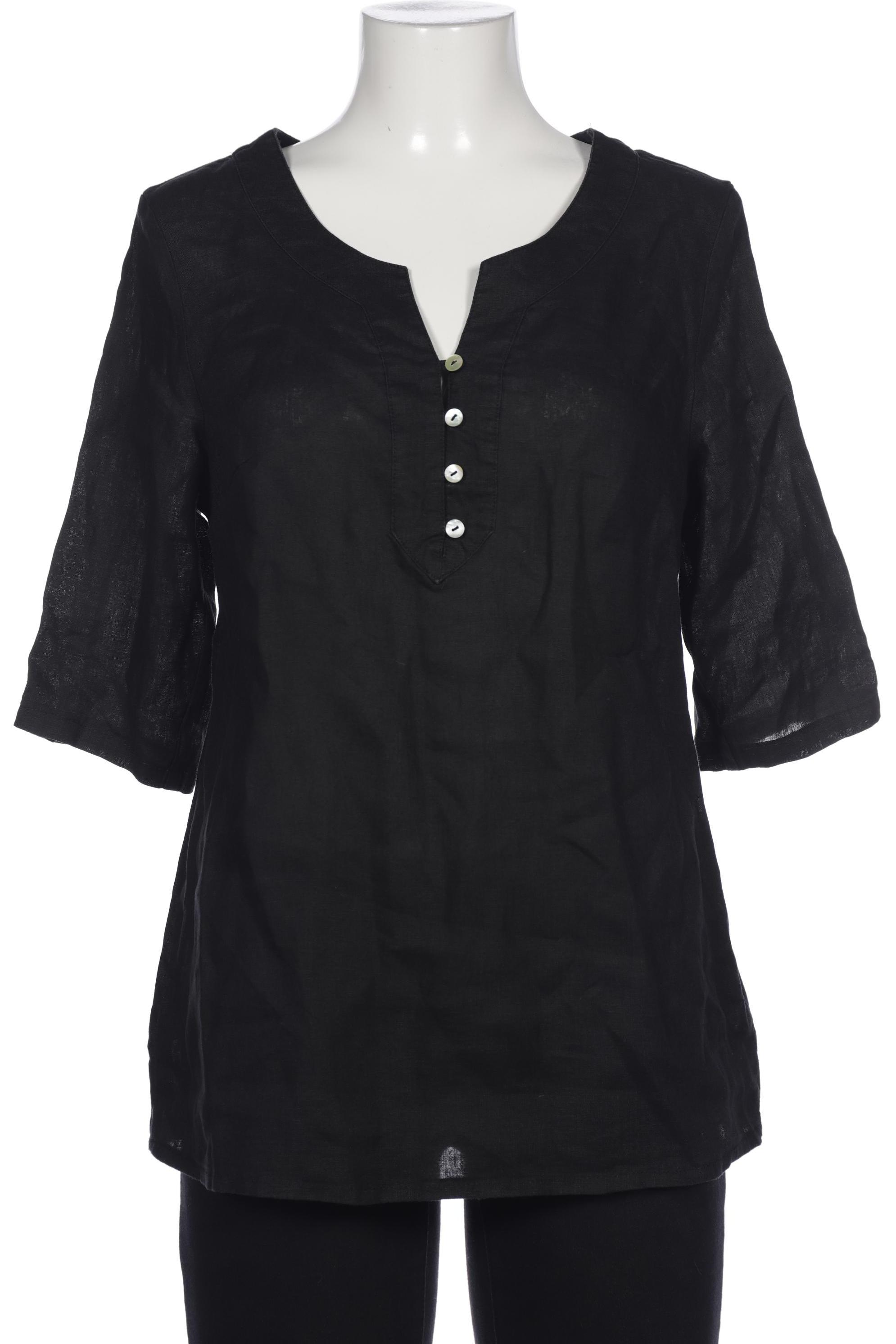 

Peter Hahn Damen Bluse, schwarz, Gr. 38