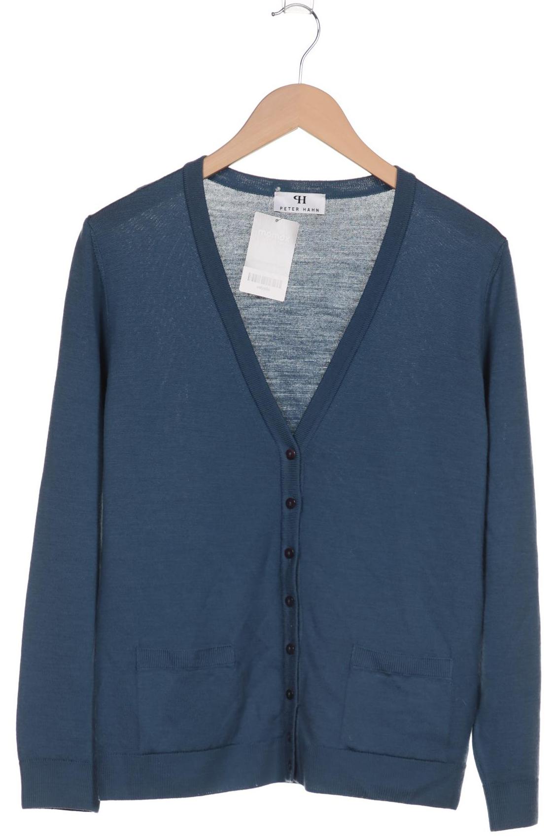 

Peter Hahn Damen Strickjacke, blau, Gr. 42