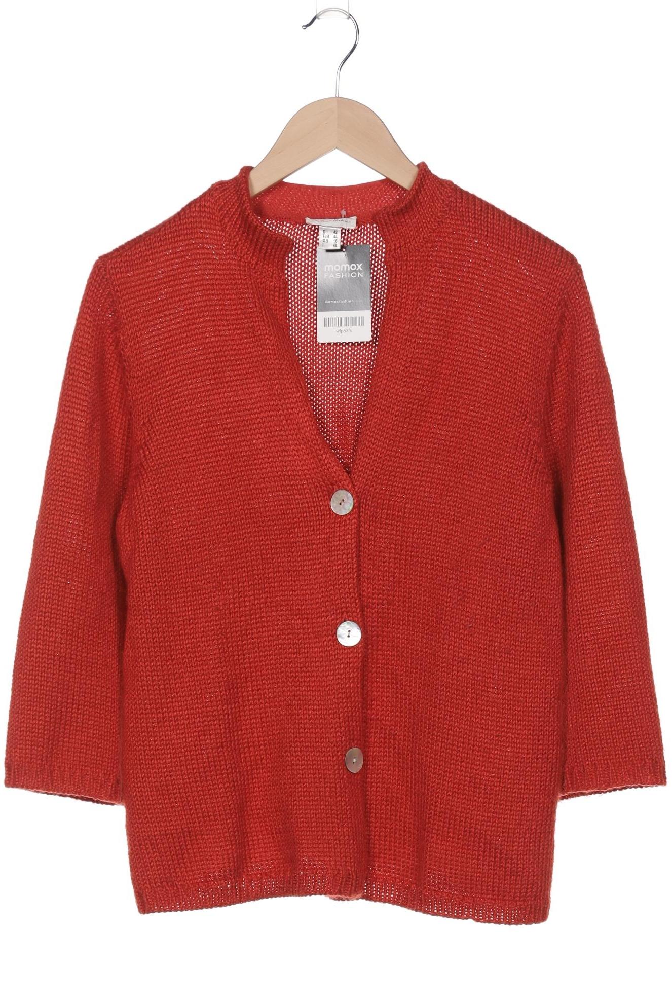 

Peter Hahn Damen Strickjacke, rot, Gr. 42